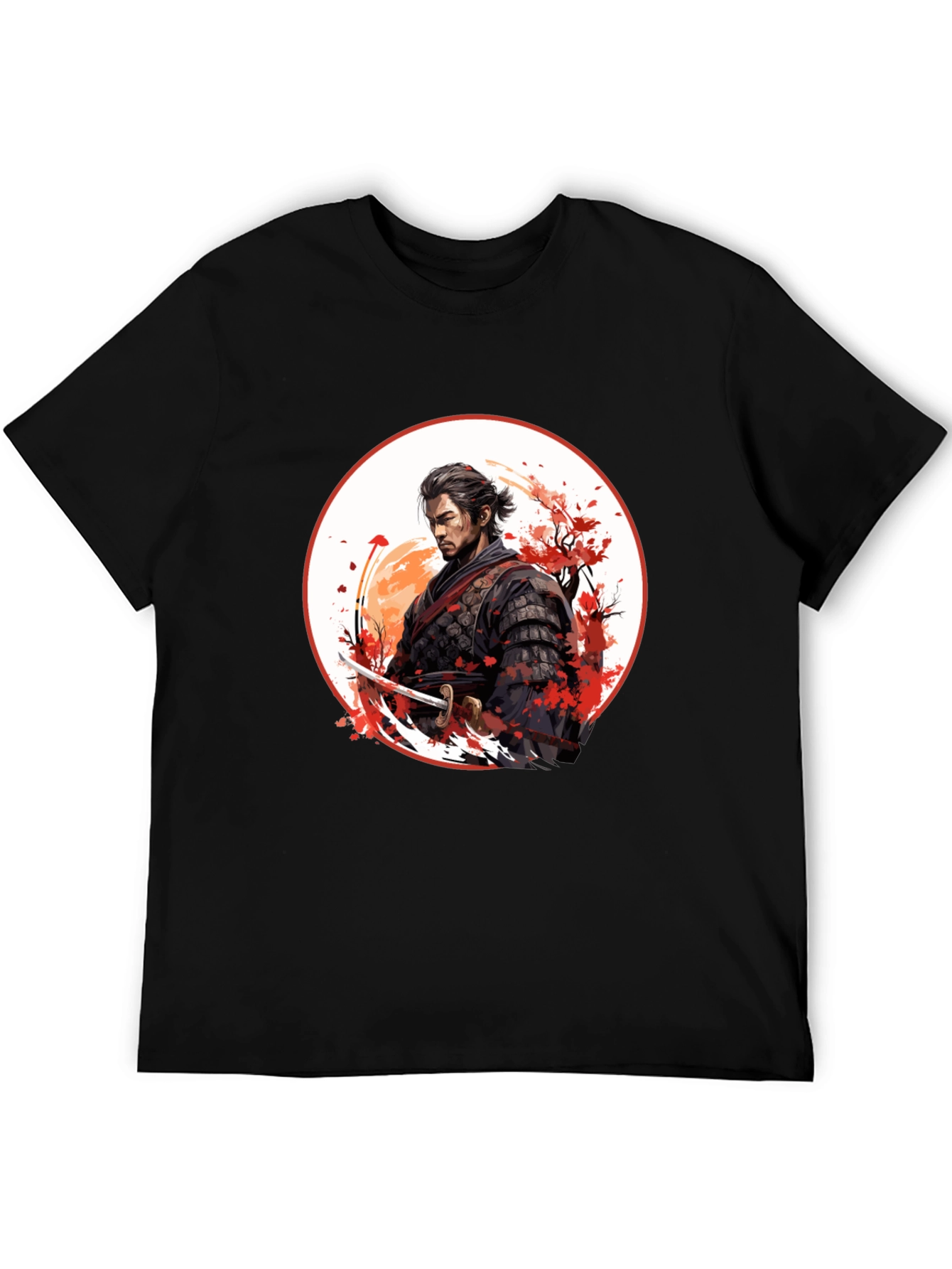 Samurai T-Shirt - Japanese Warrior Design