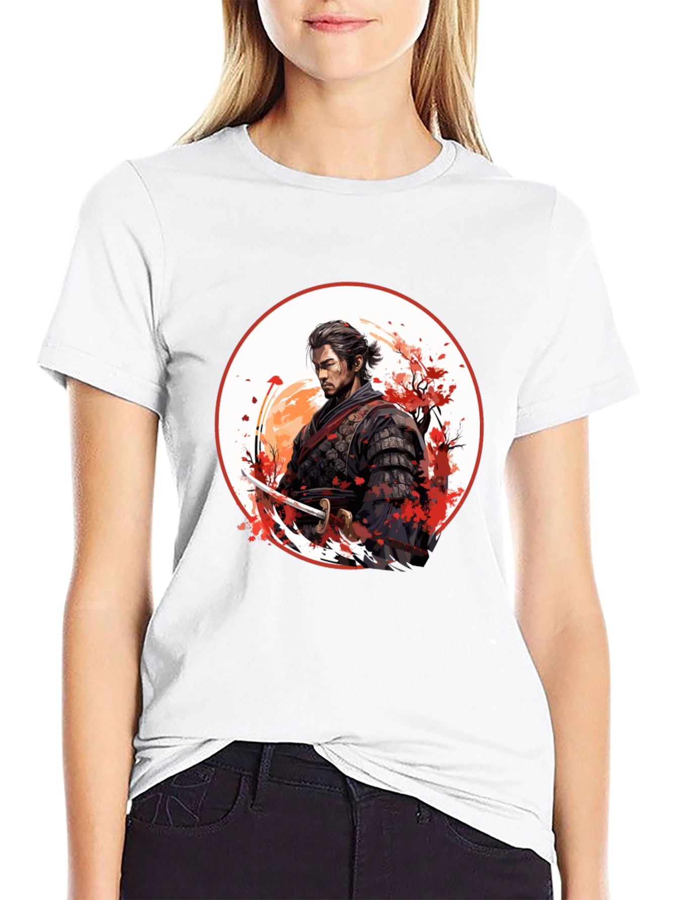 Samurai T-Shirt - Japanese Warrior Design