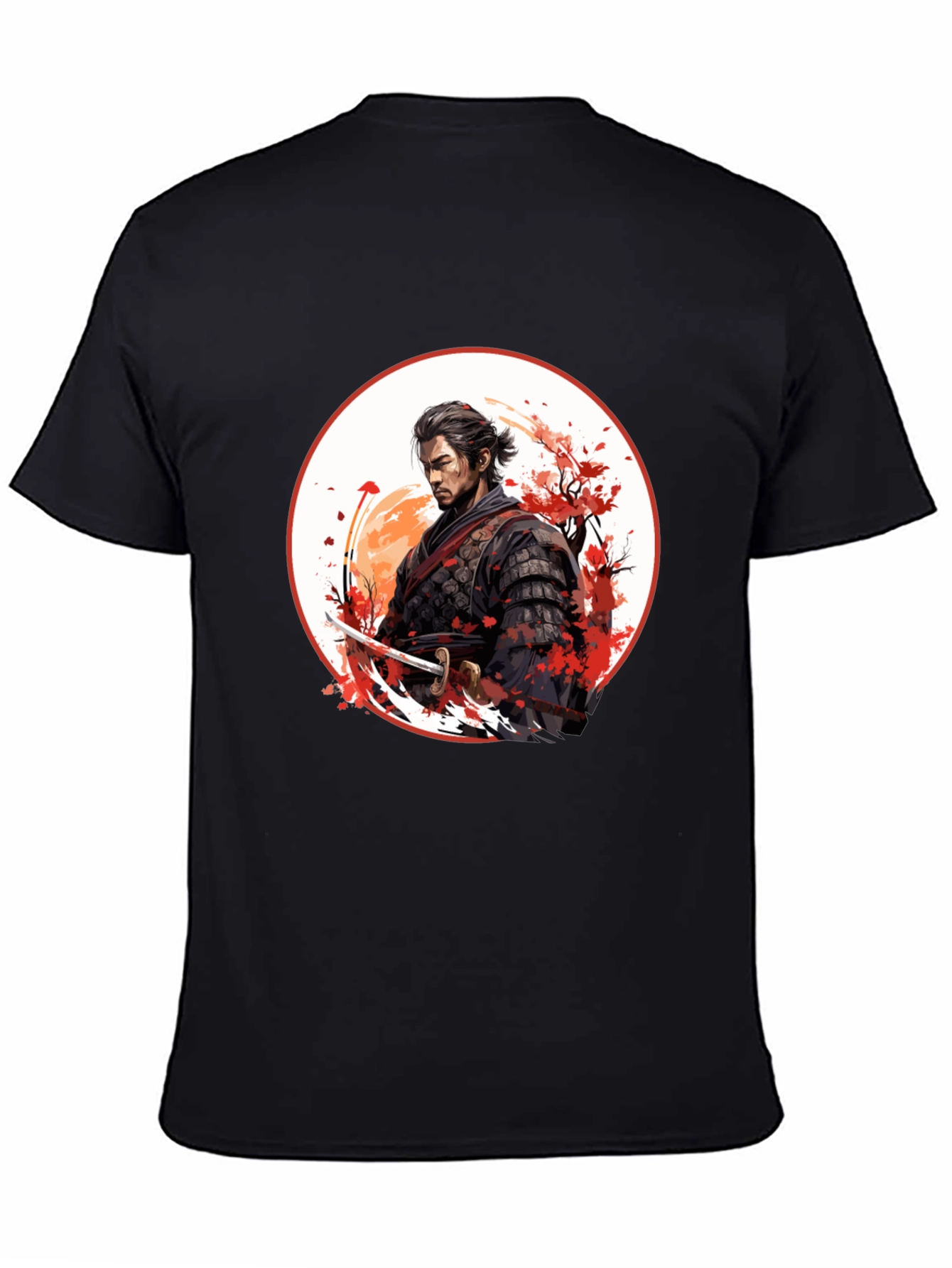 Samurai T-Shirt - Japanese Warrior Design