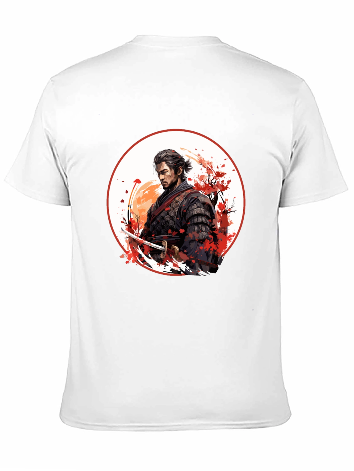Samurai T-Shirt - Japanese Warrior Design