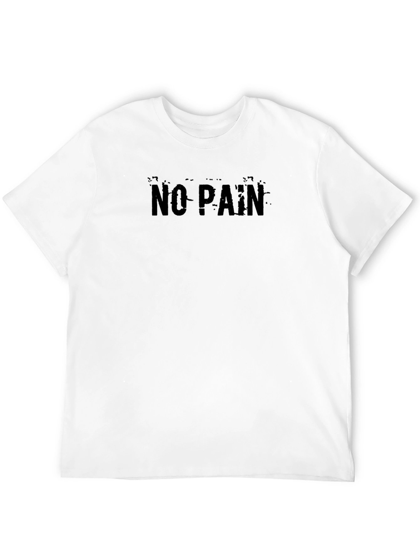 No Pain Black T-Shirt