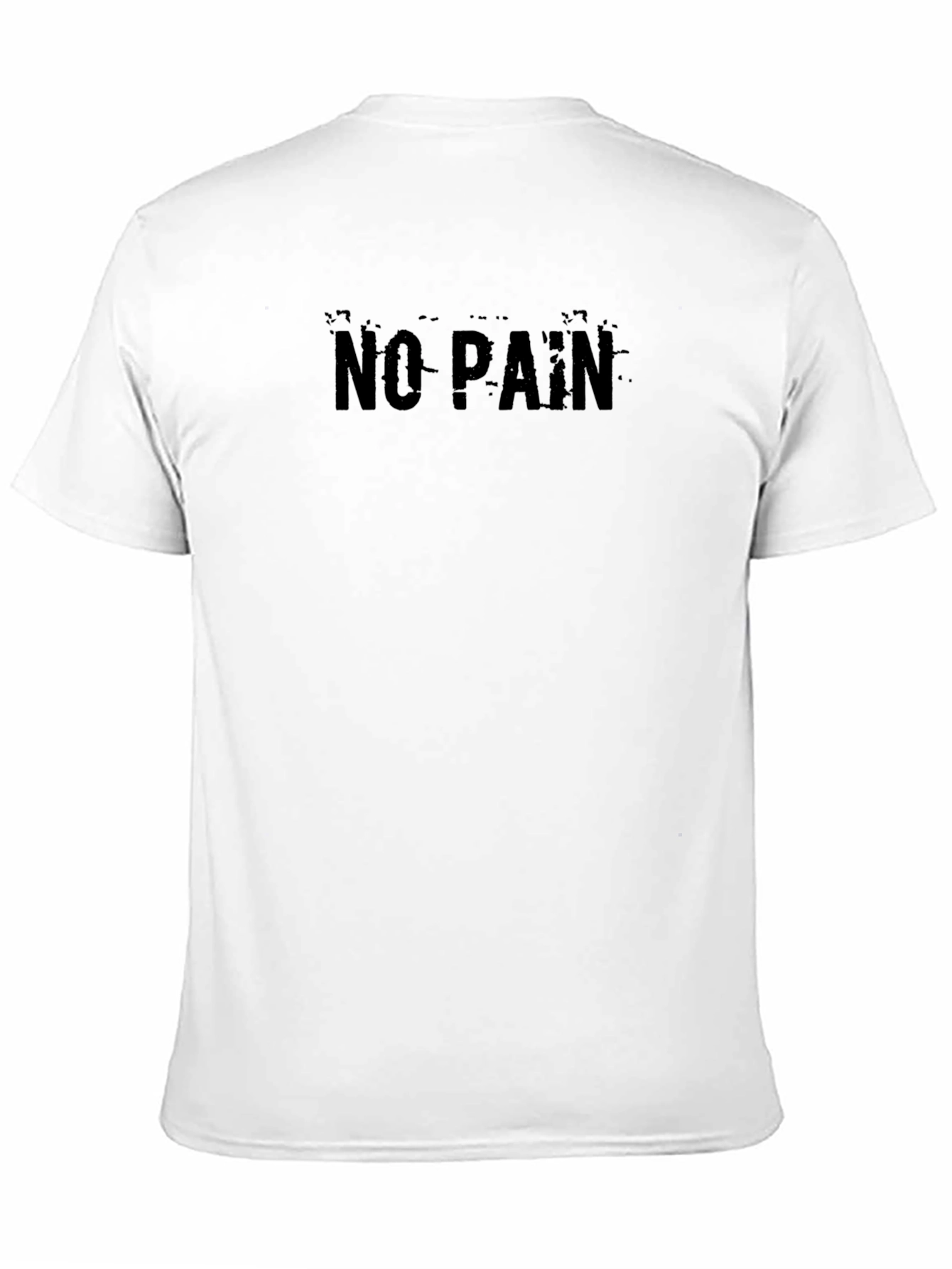 No Pain Black T-Shirt