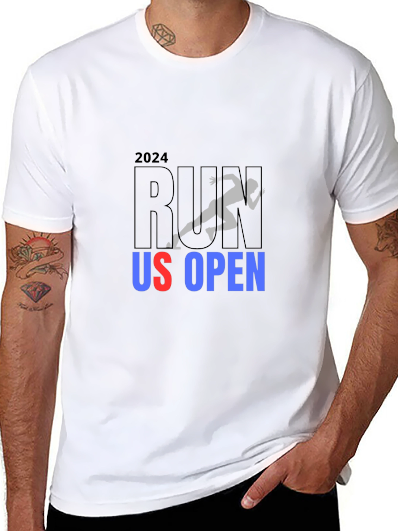 Run US Open 2024 T-Shirt