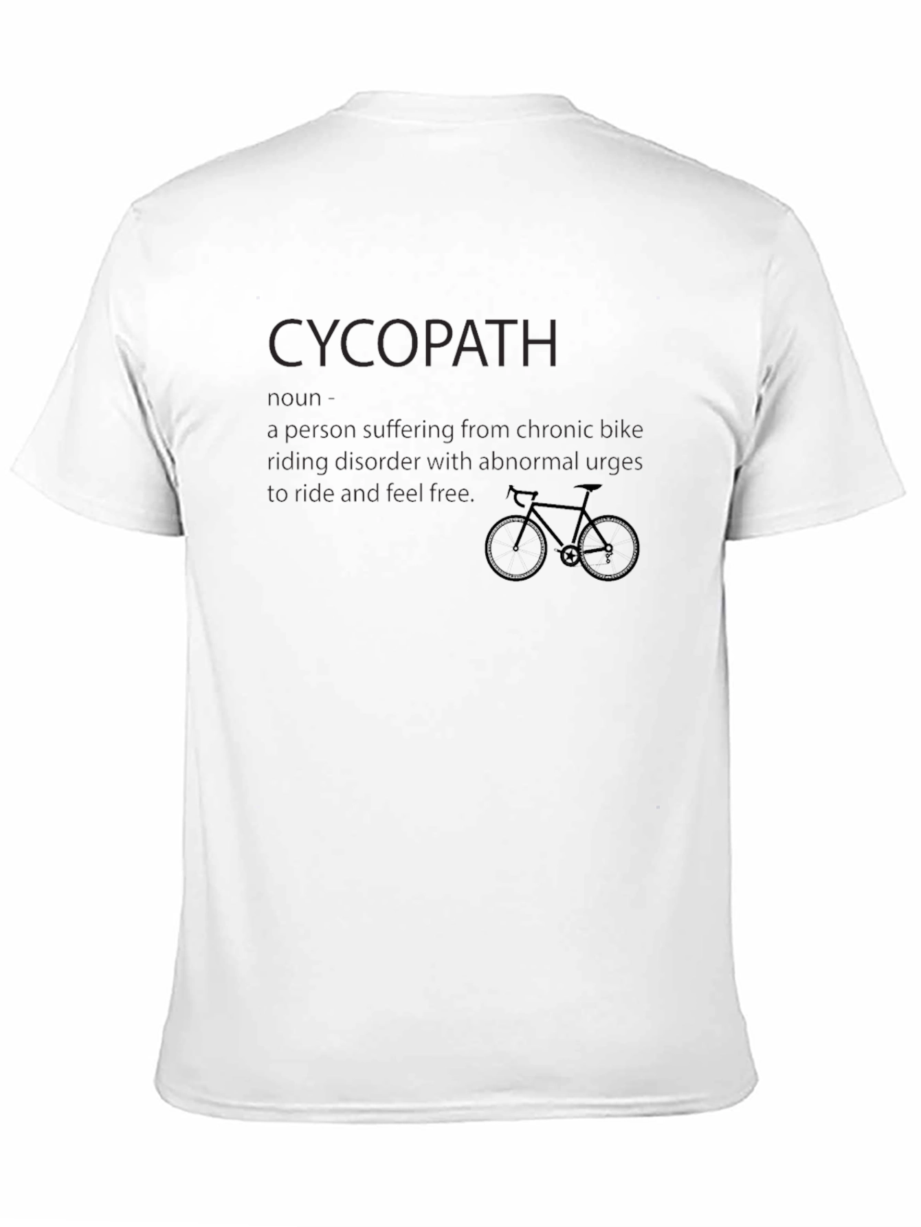 CycoPath Bike Lovers Black Graphic Tee