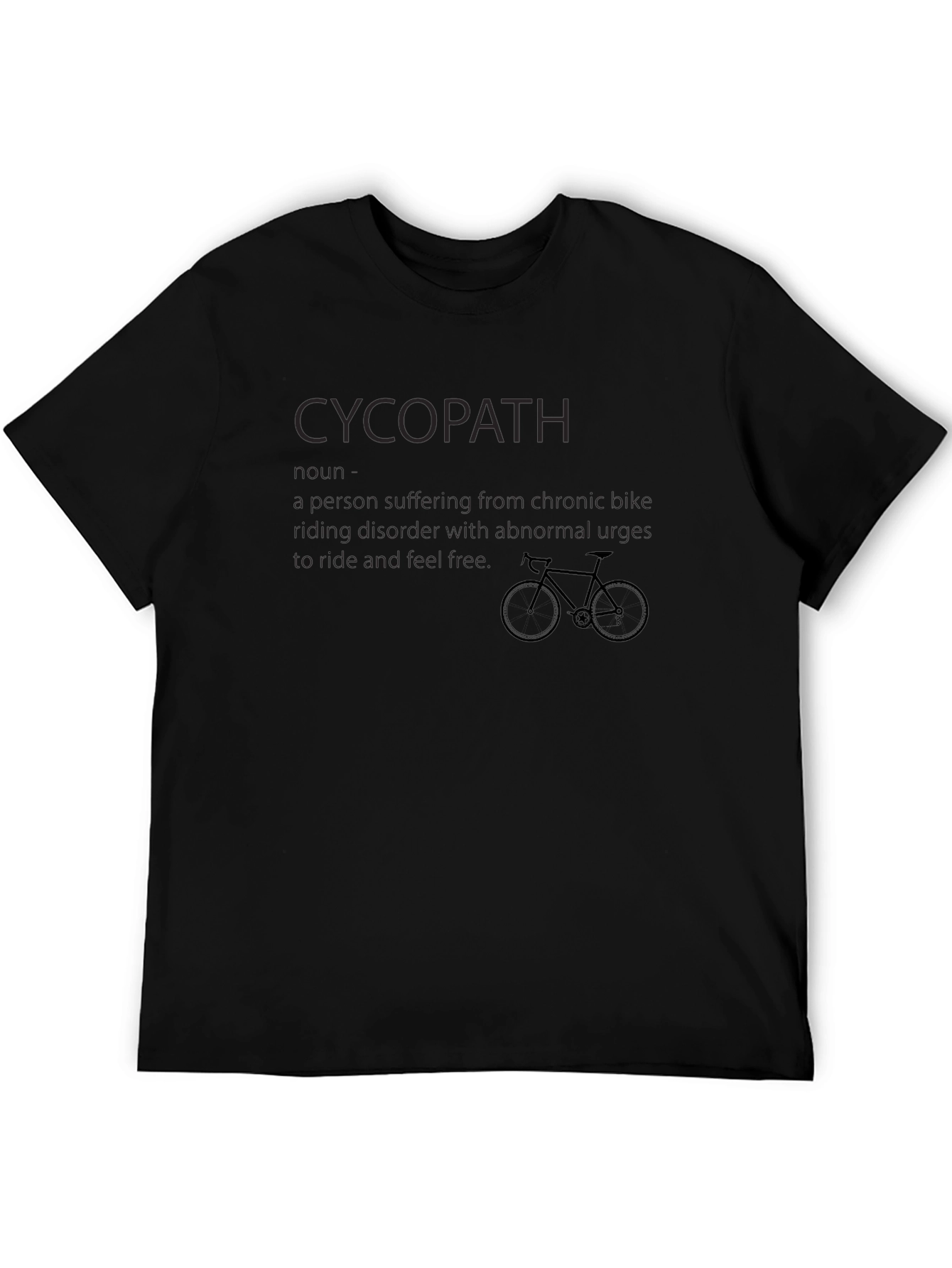 CycoPath Bike Lovers Black Graphic Tee