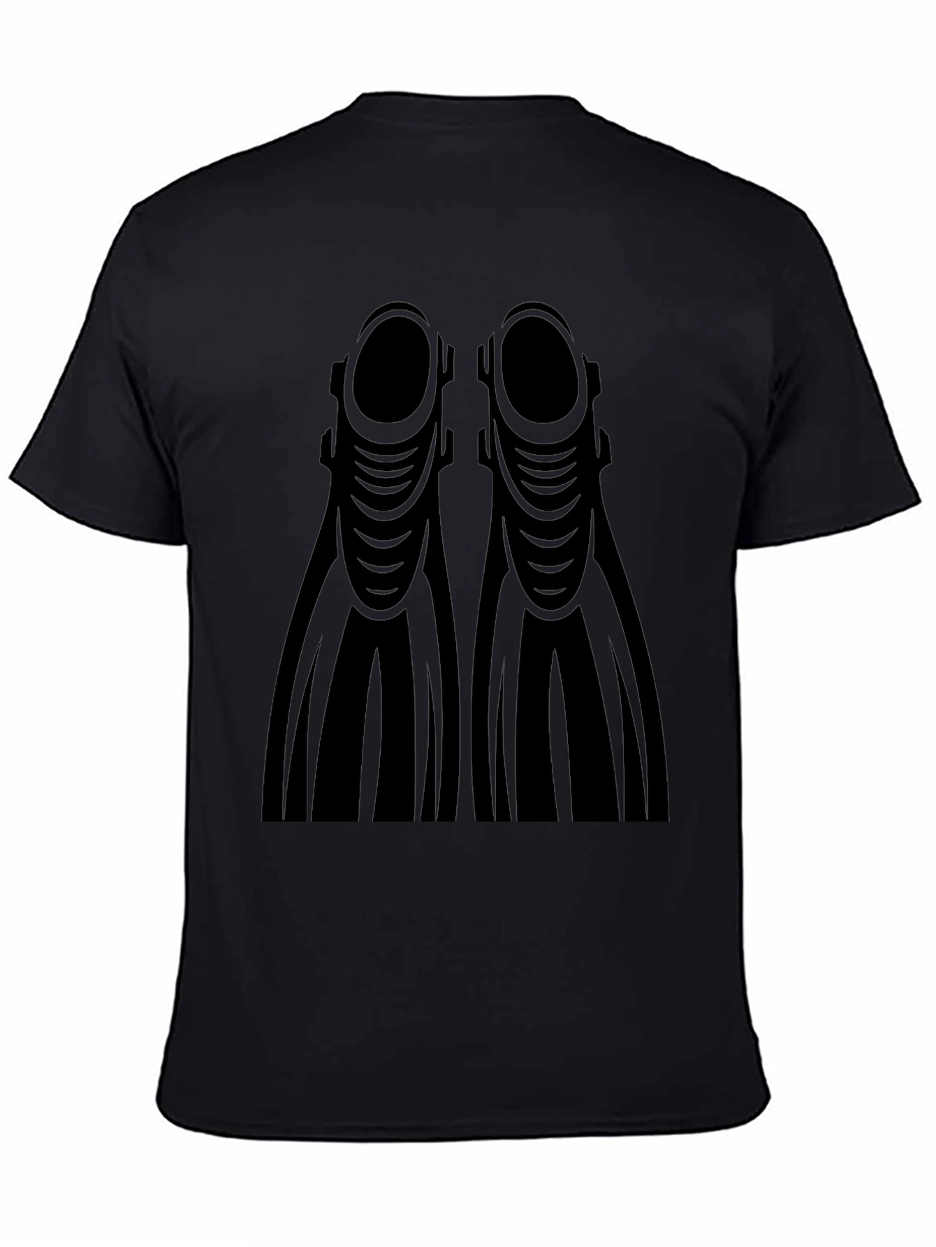 Diving Fins Graphic T-Shirt - Diver Tee