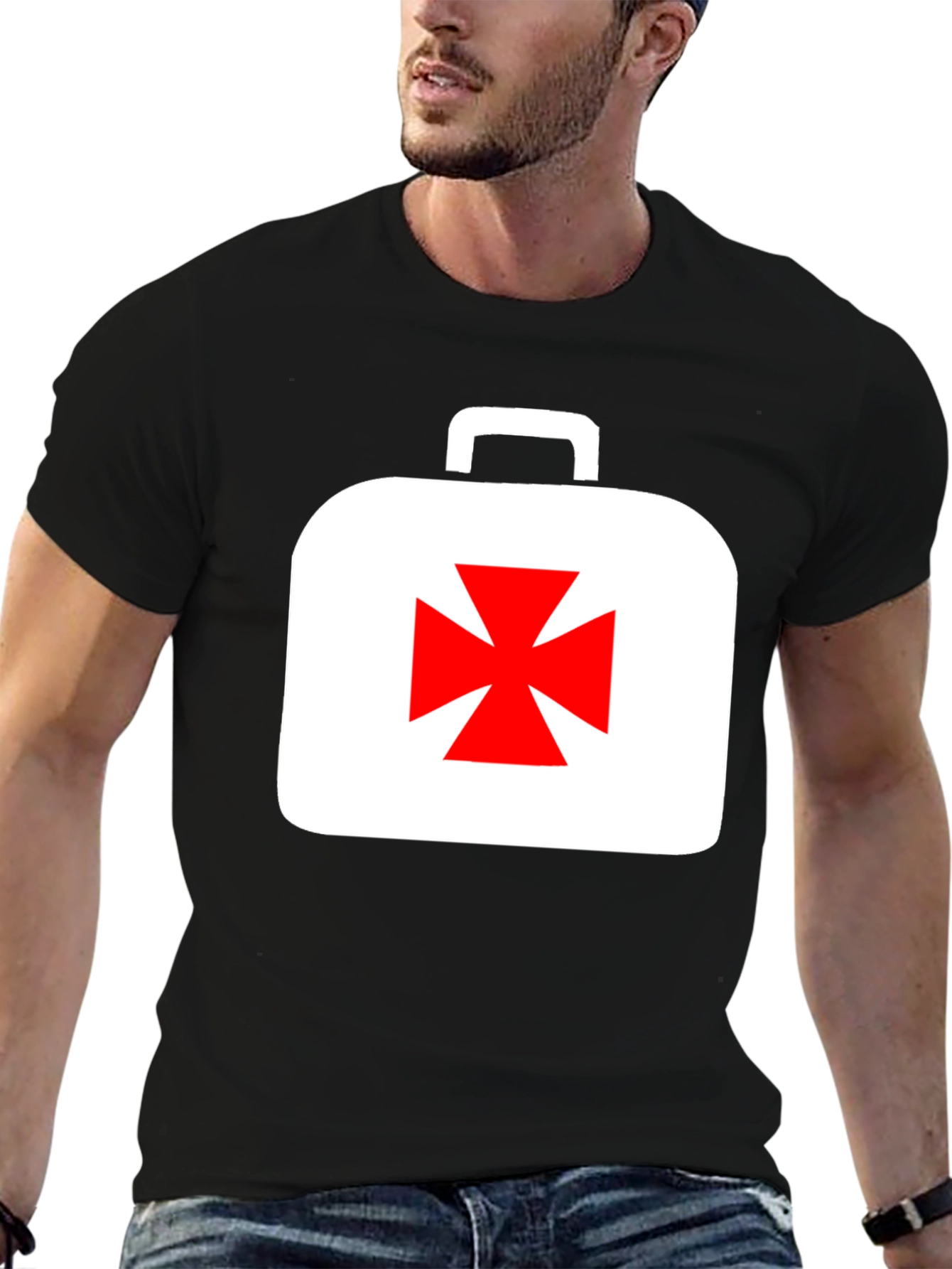 First Aid Kit T-Shirt - Novelty Graphic Tee
