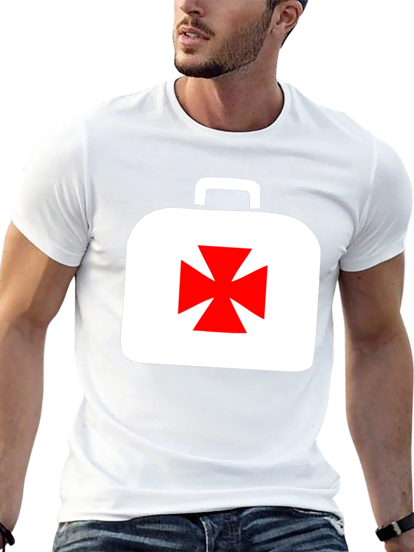 First Aid Kit T-Shirt - Novelty Graphic Tee