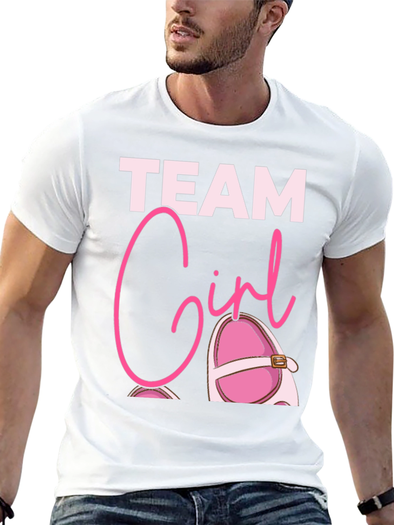 Team Girl Baby Shower T-Shirt