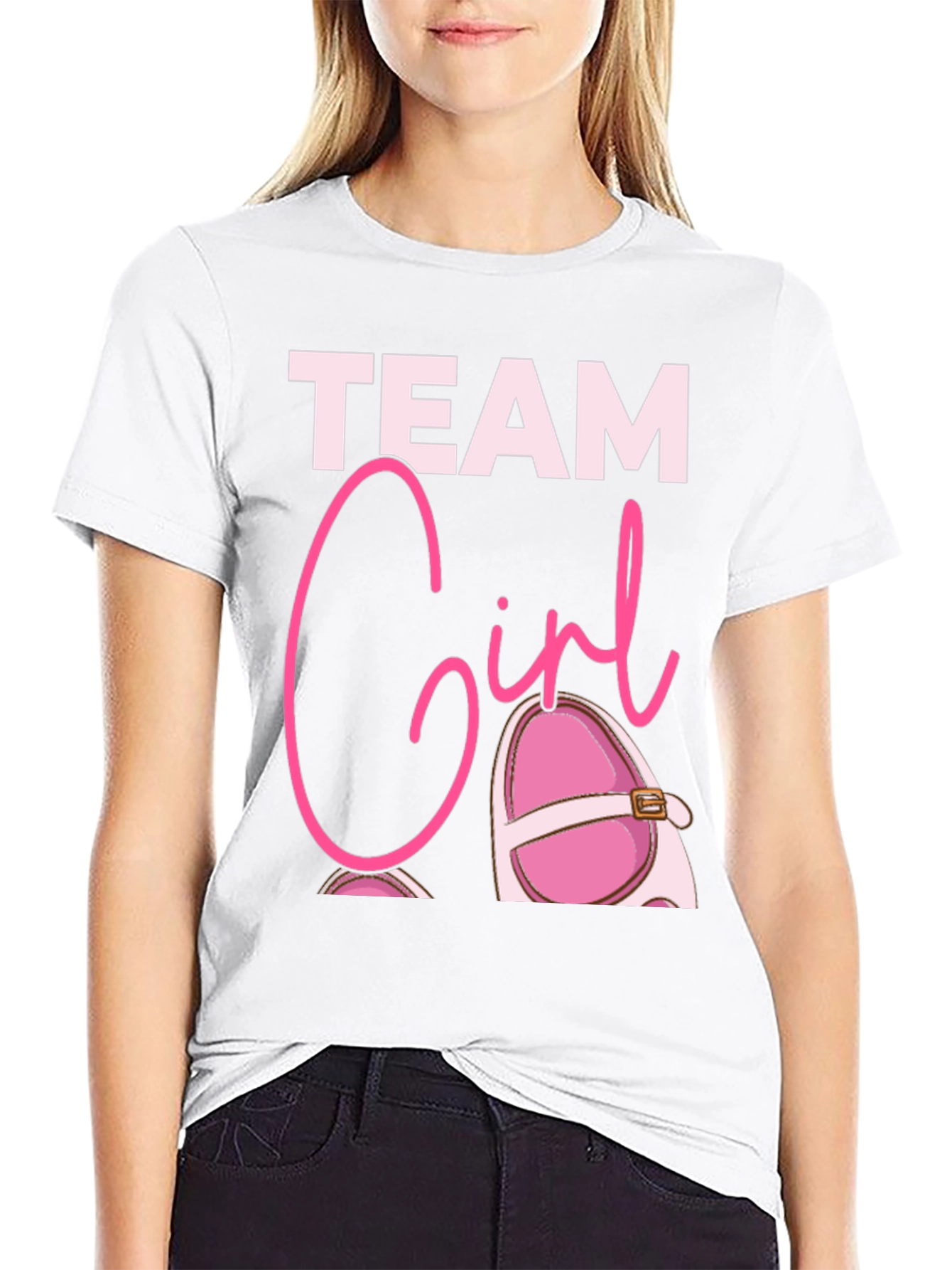 Team Girl Baby Shower T-Shirt