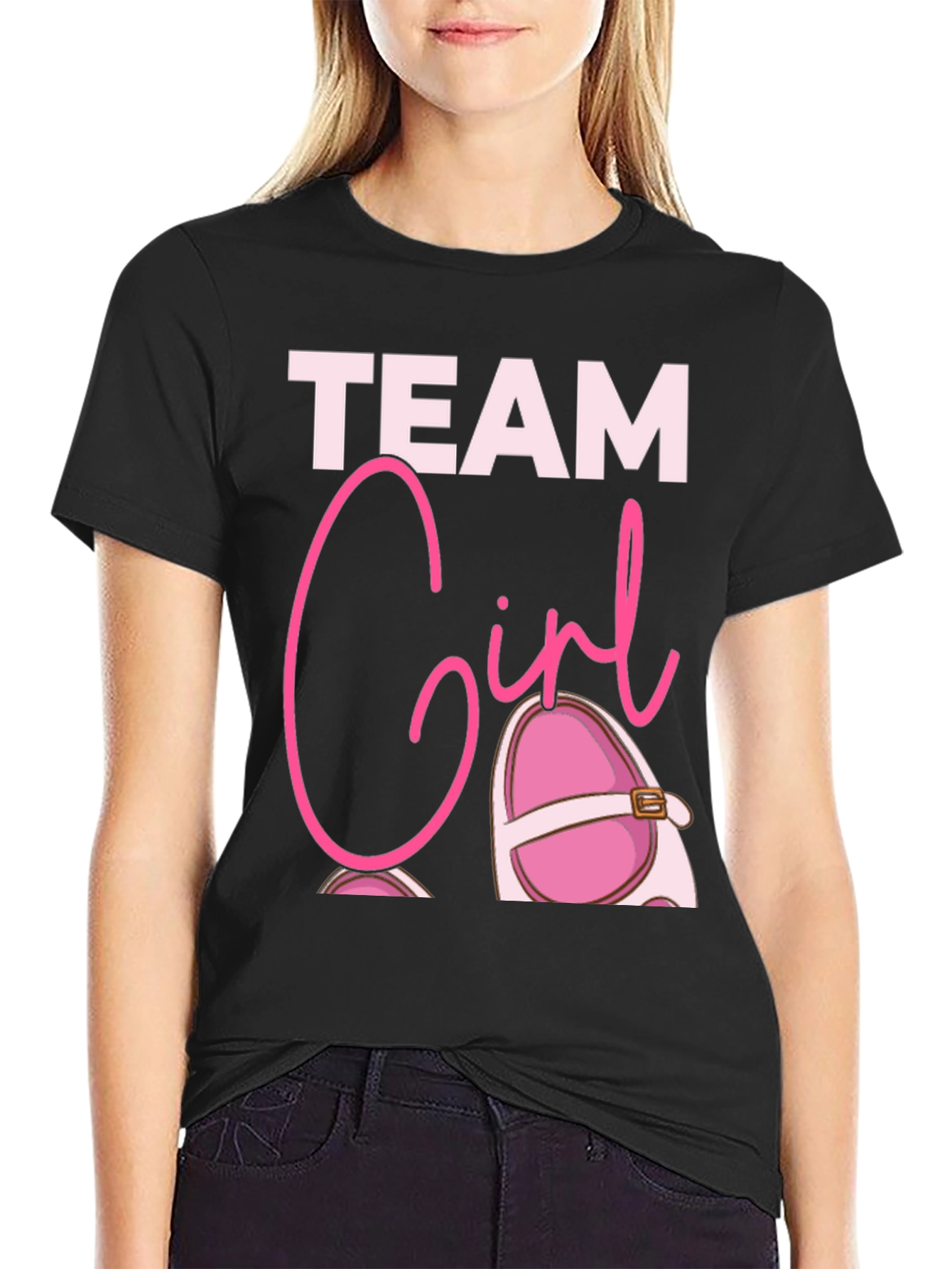 Team Girl Baby Shower T-Shirt