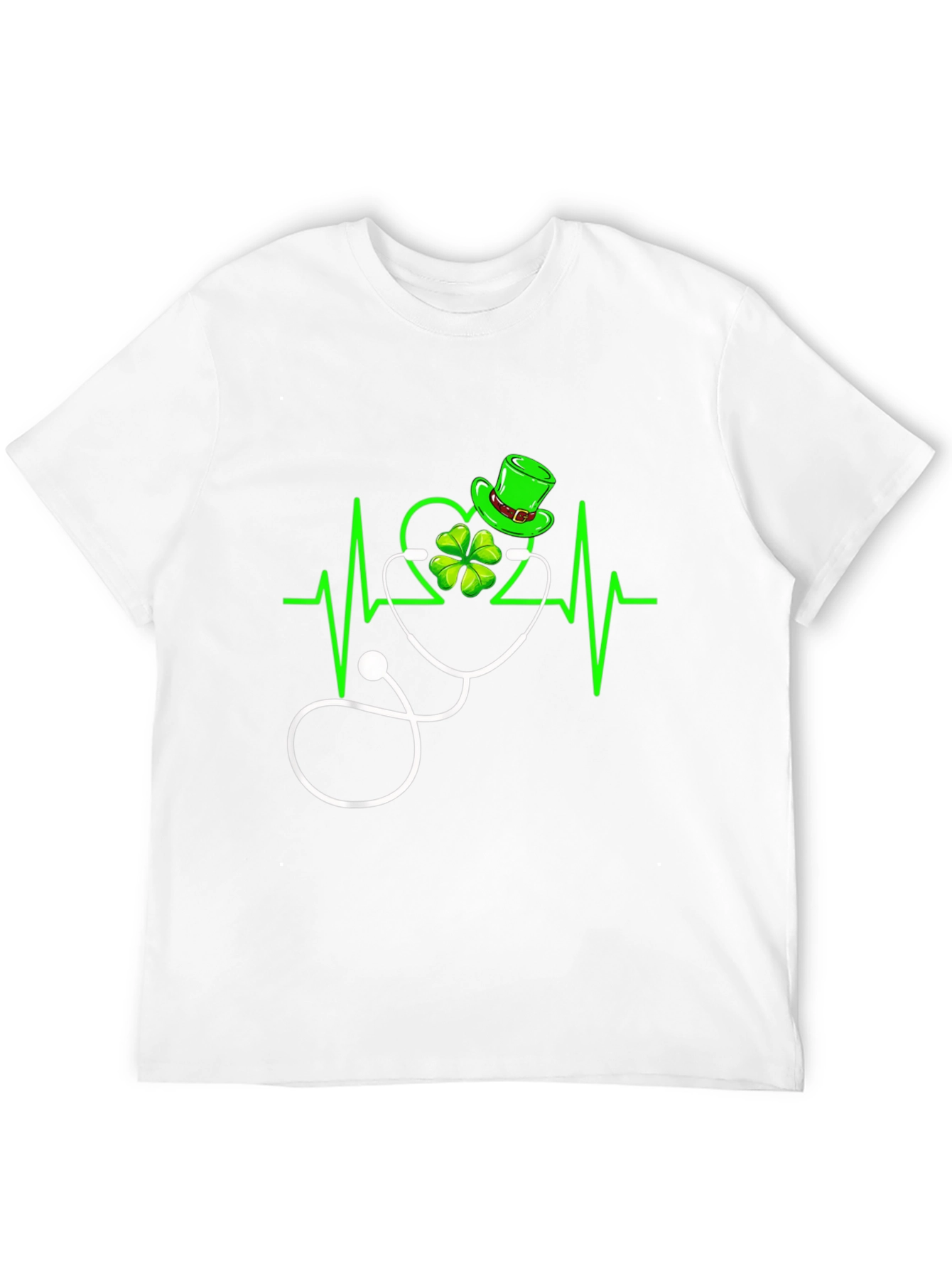 St. Patricks Day Doctor Heartbeat T-Shirt