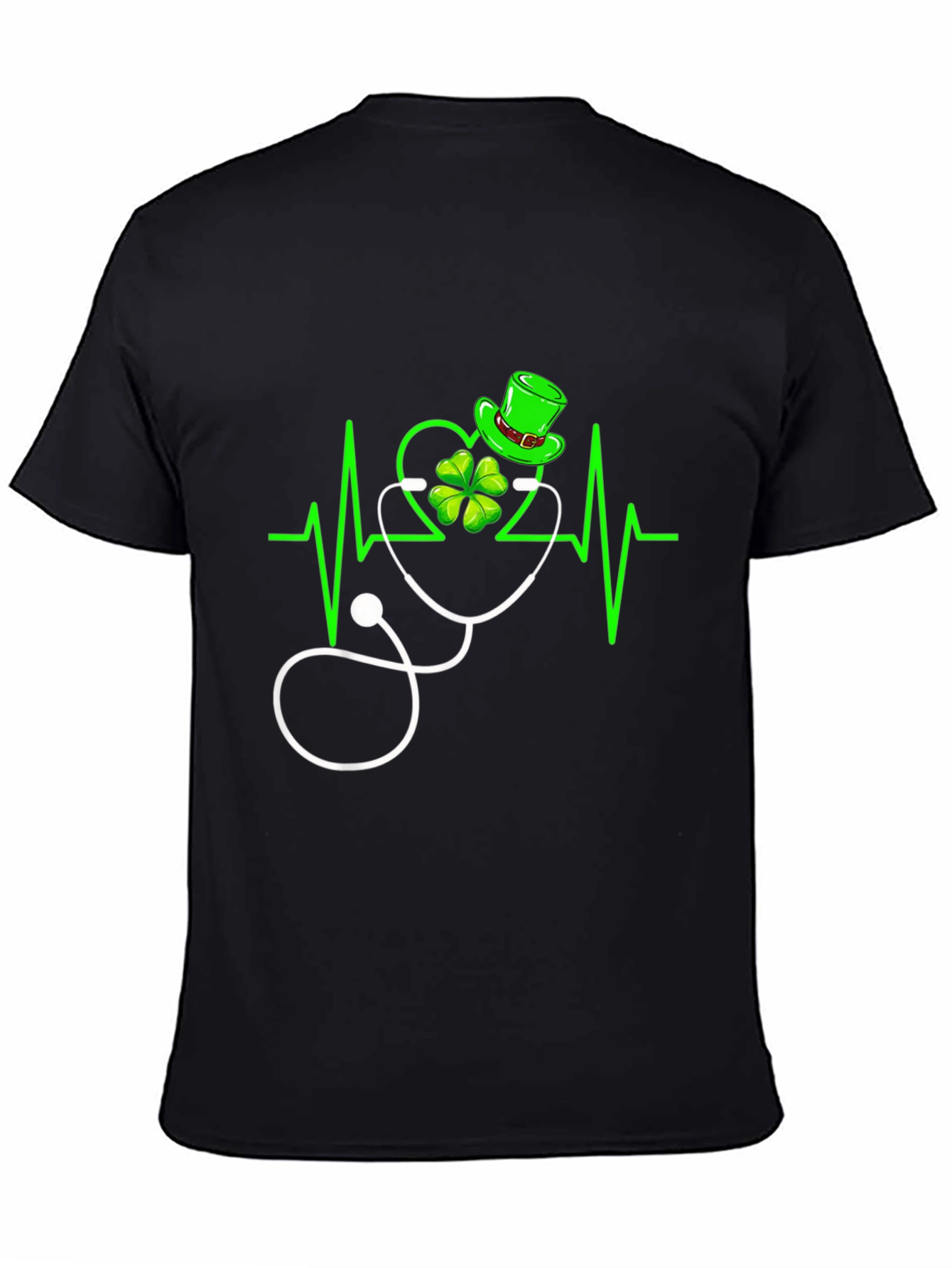 St. Patricks Day Doctor Heartbeat T-Shirt