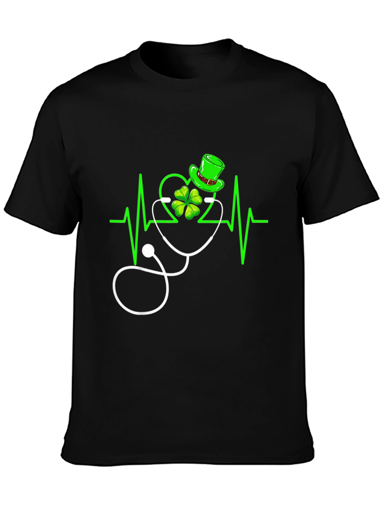 St. Patricks Day Doctor Heartbeat T-Shirt