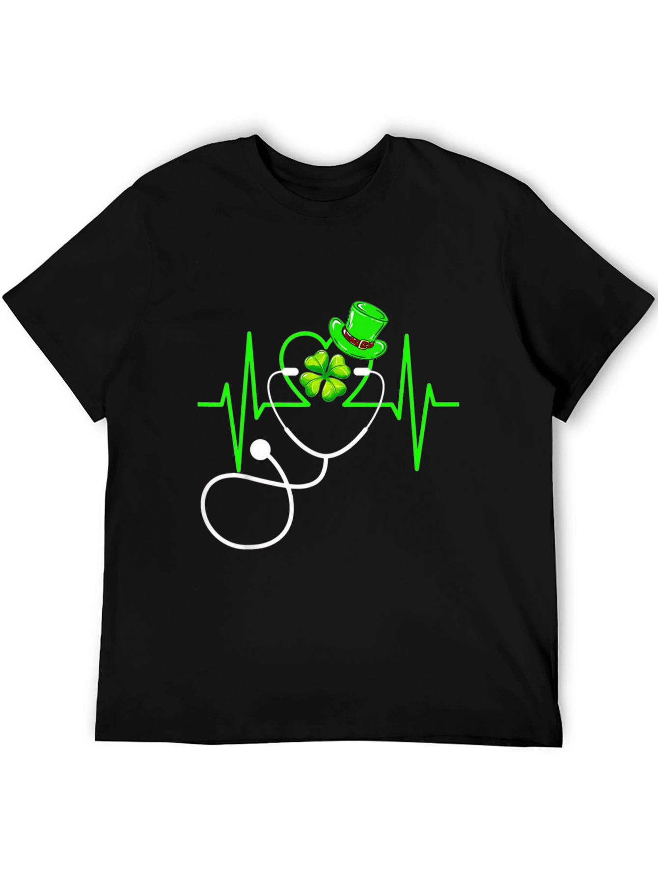 St. Patricks Day Doctor Heartbeat T-Shirt