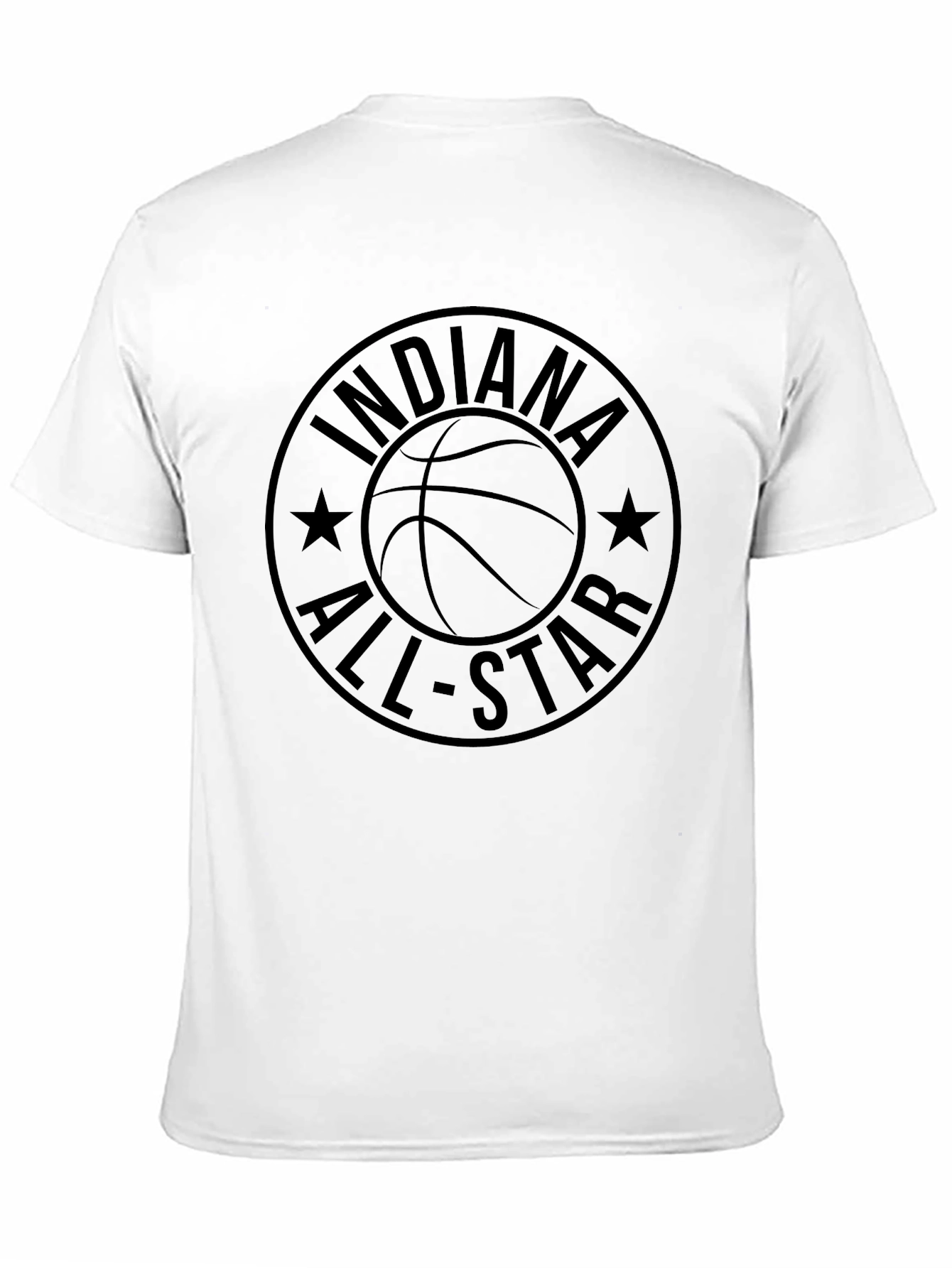 Indiana All-Star Basketball Black T-Shirt