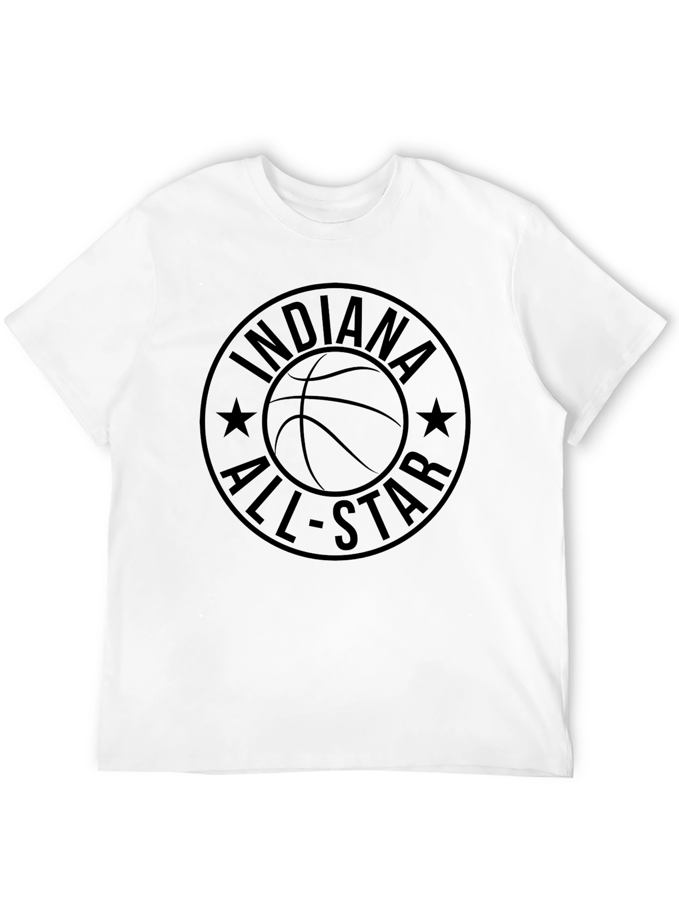 Indiana All-Star Basketball Black T-Shirt