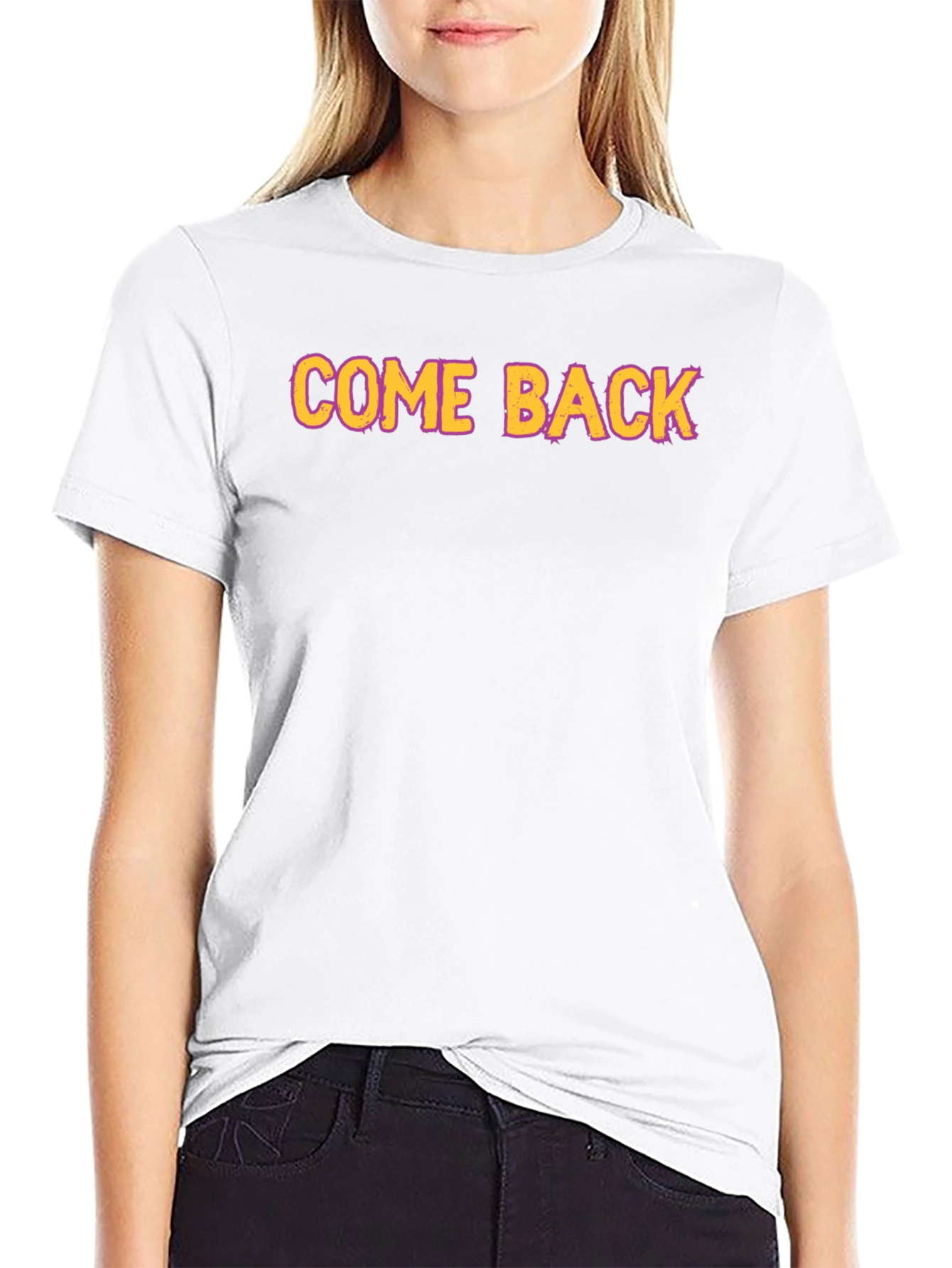 Come Back Graphic Tee - Bold Statement Shirt