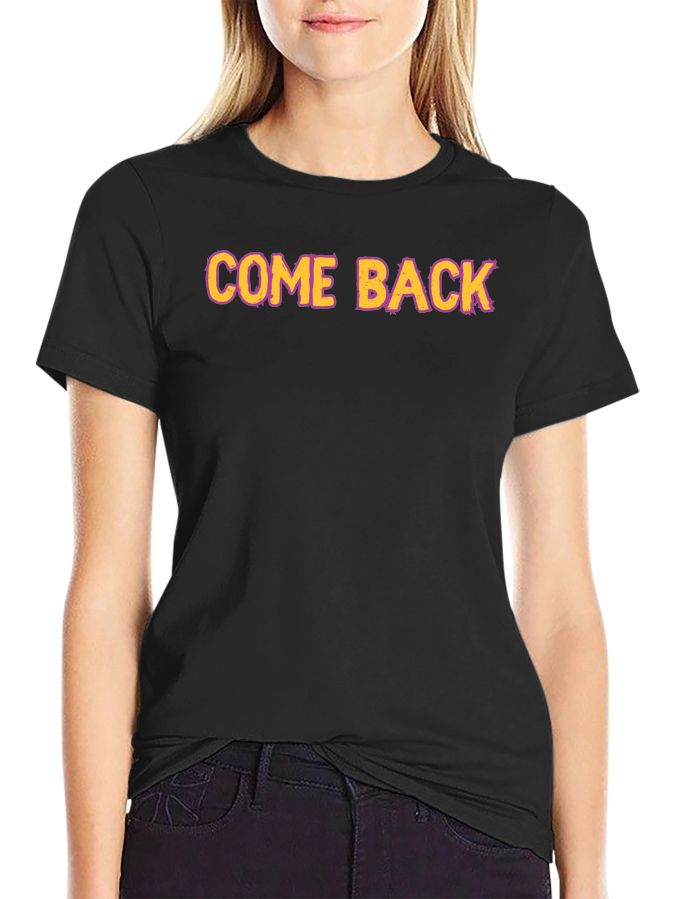 Come Back Graphic Tee - Bold Statement Shirt