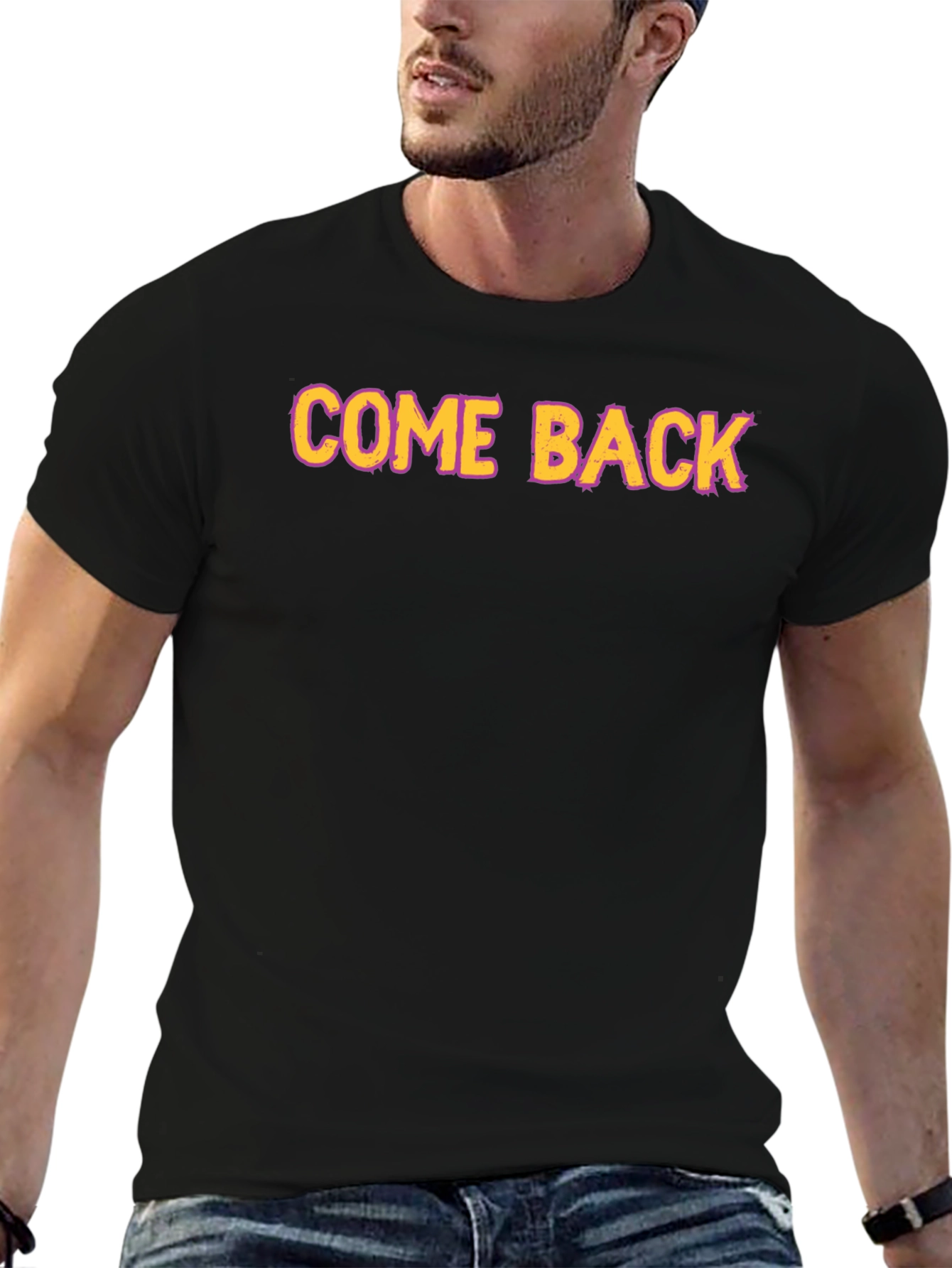 Come Back Graphic Tee - Bold Statement Shirt