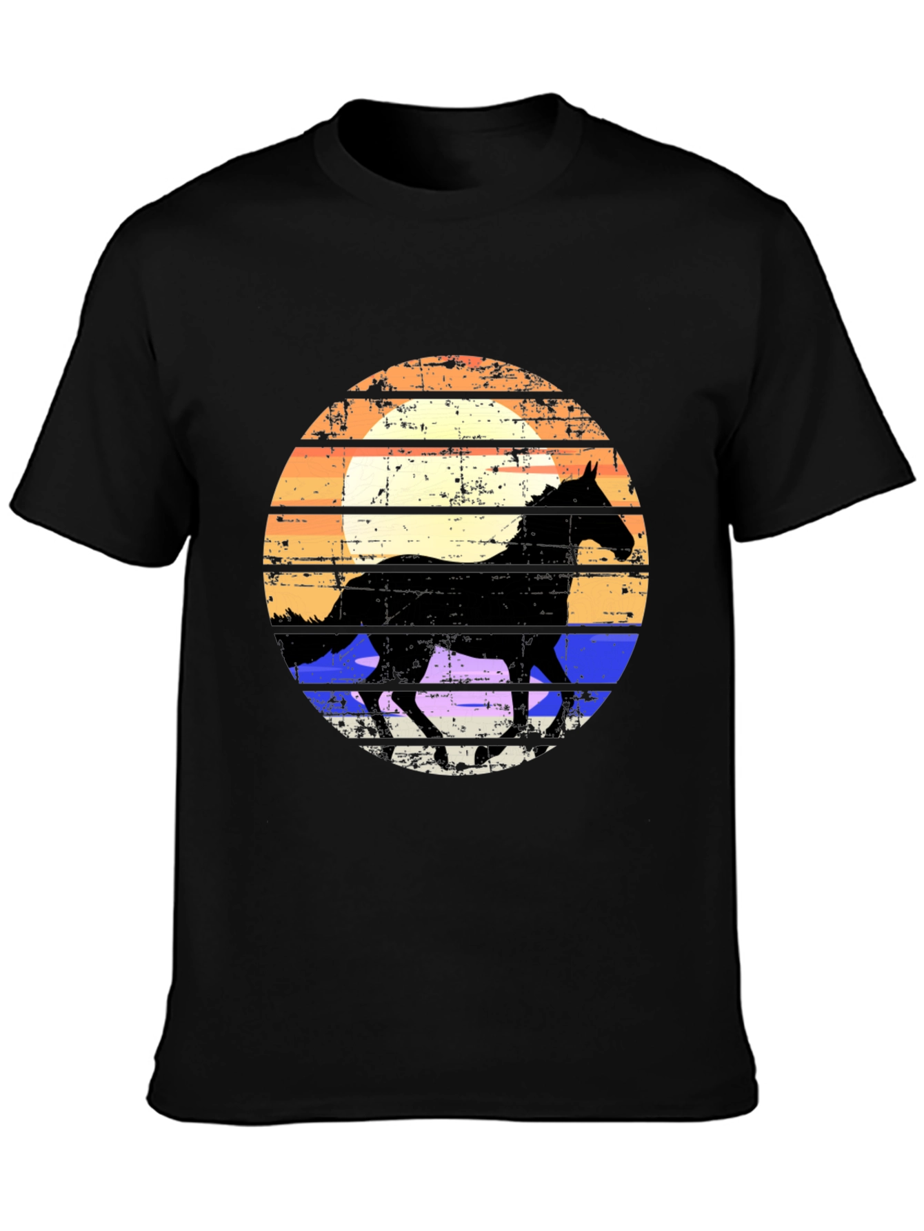 Horse Silhouette Graphic Tee