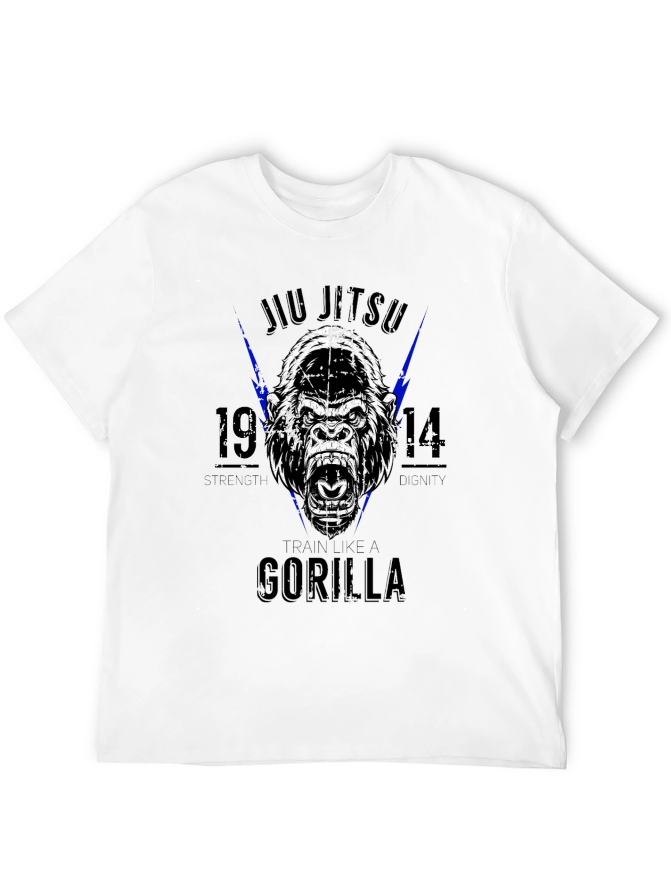 Jiu Jitsu Gorilla Black T-Shirt