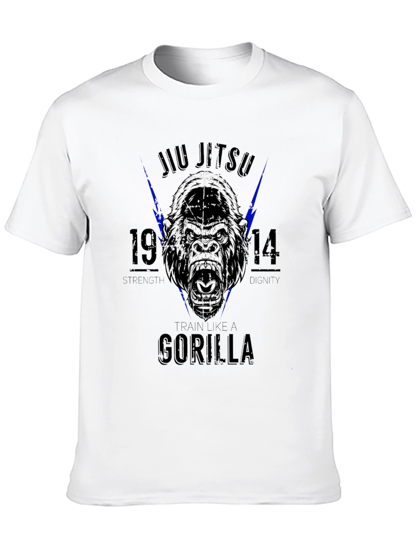 Jiu Jitsu Gorilla Black T-Shirt