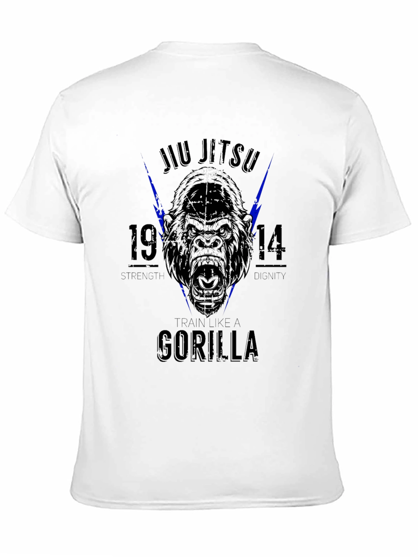Jiu Jitsu Gorilla Black T-Shirt