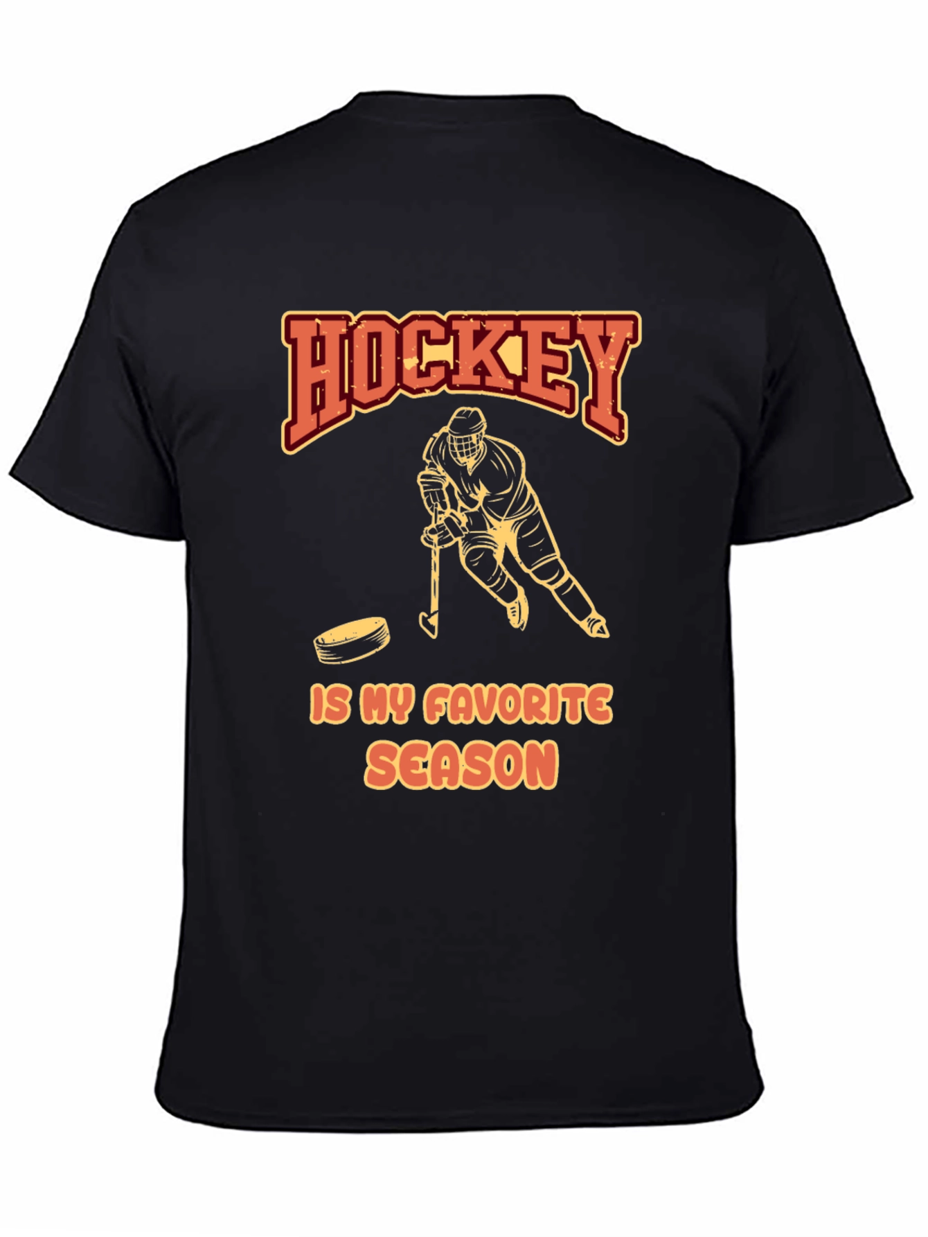 Hockey is My Favorite Season Graphic T-Shirt