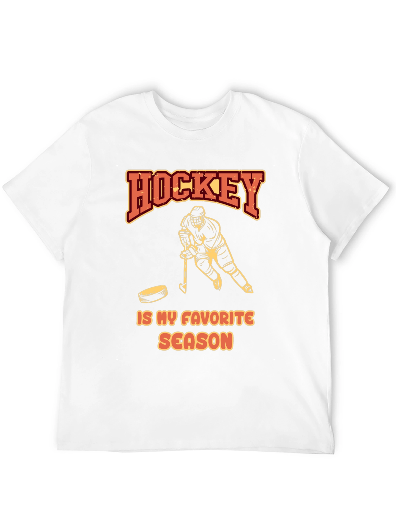 Hockey is My Favorite Season Graphic T-Shirt