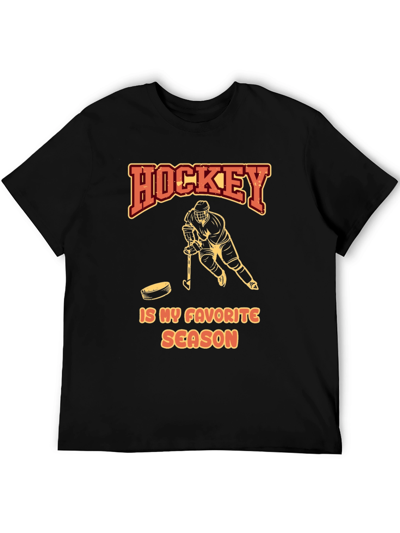 Hockey is My Favorite Season Graphic T-Shirt