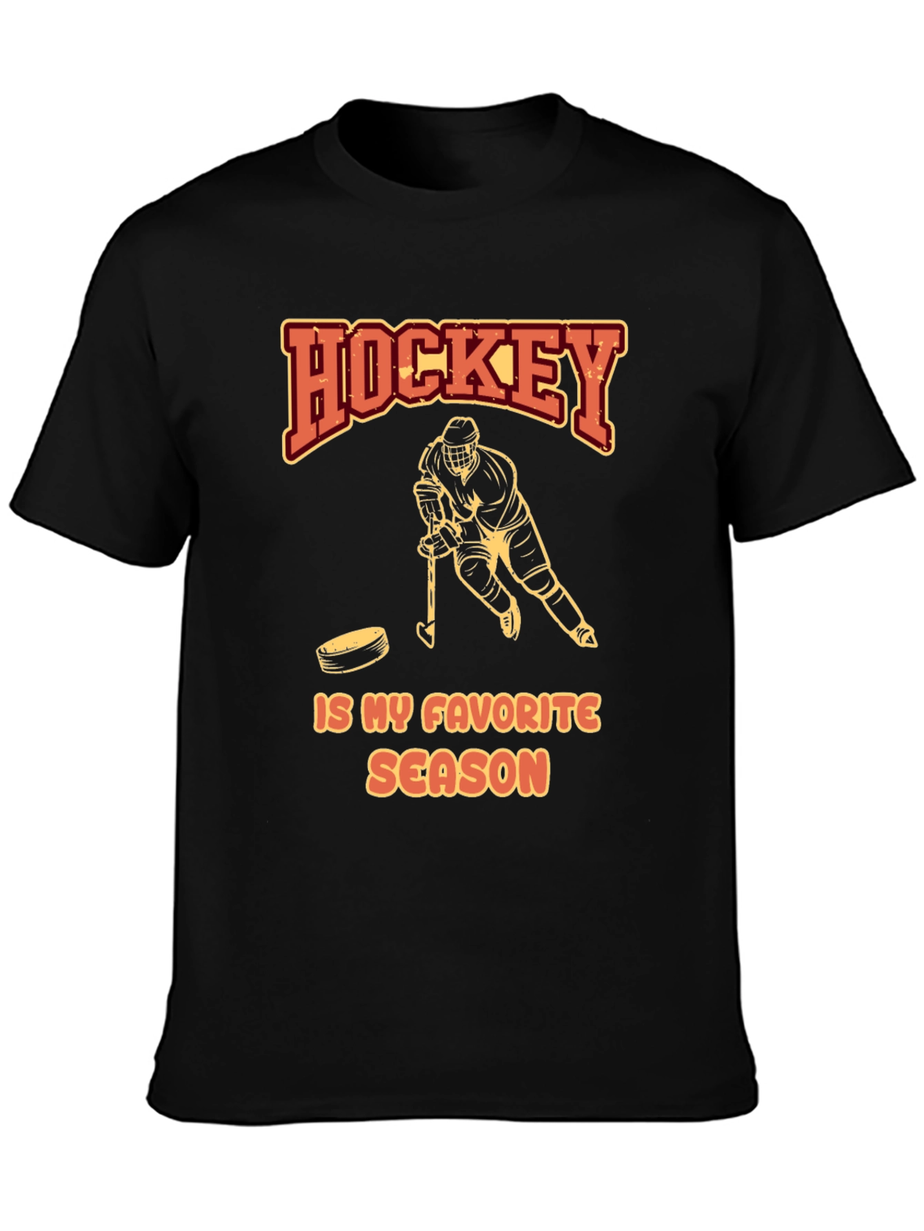 Hockey is My Favorite Season Graphic T-Shirt
