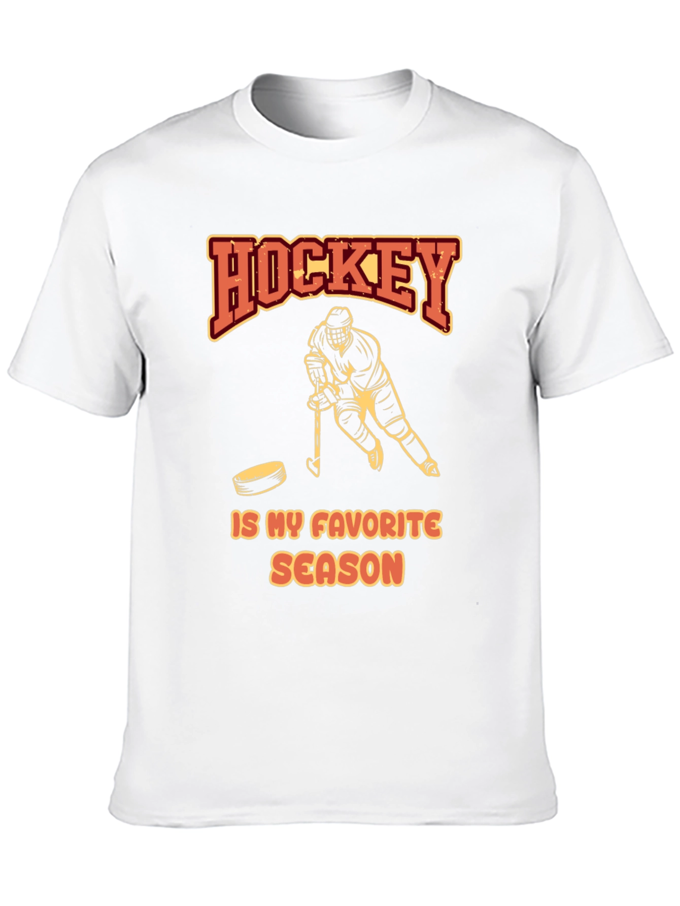 Hockey is My Favorite Season Graphic T-Shirt