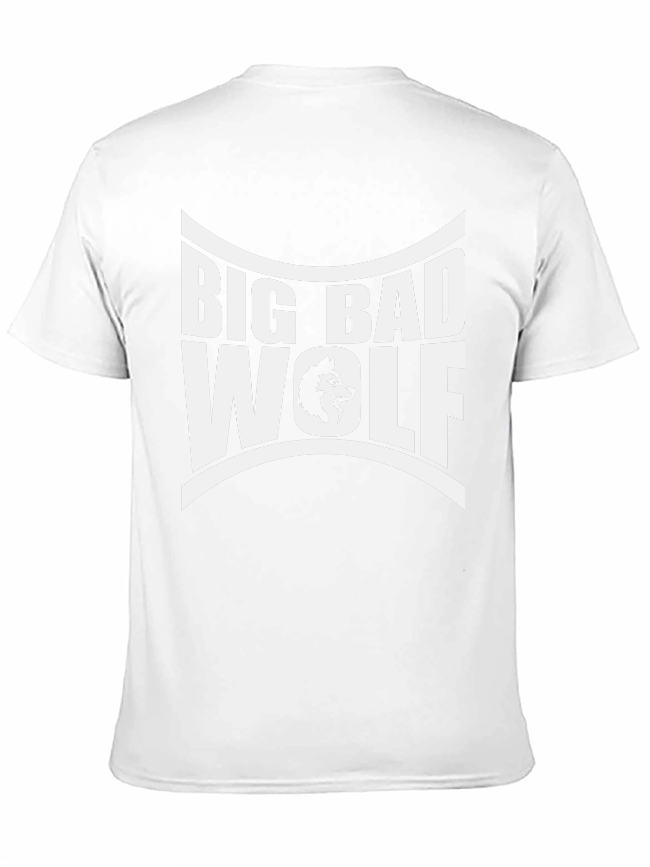 Big Bad Wolf Graphic Tee - Black