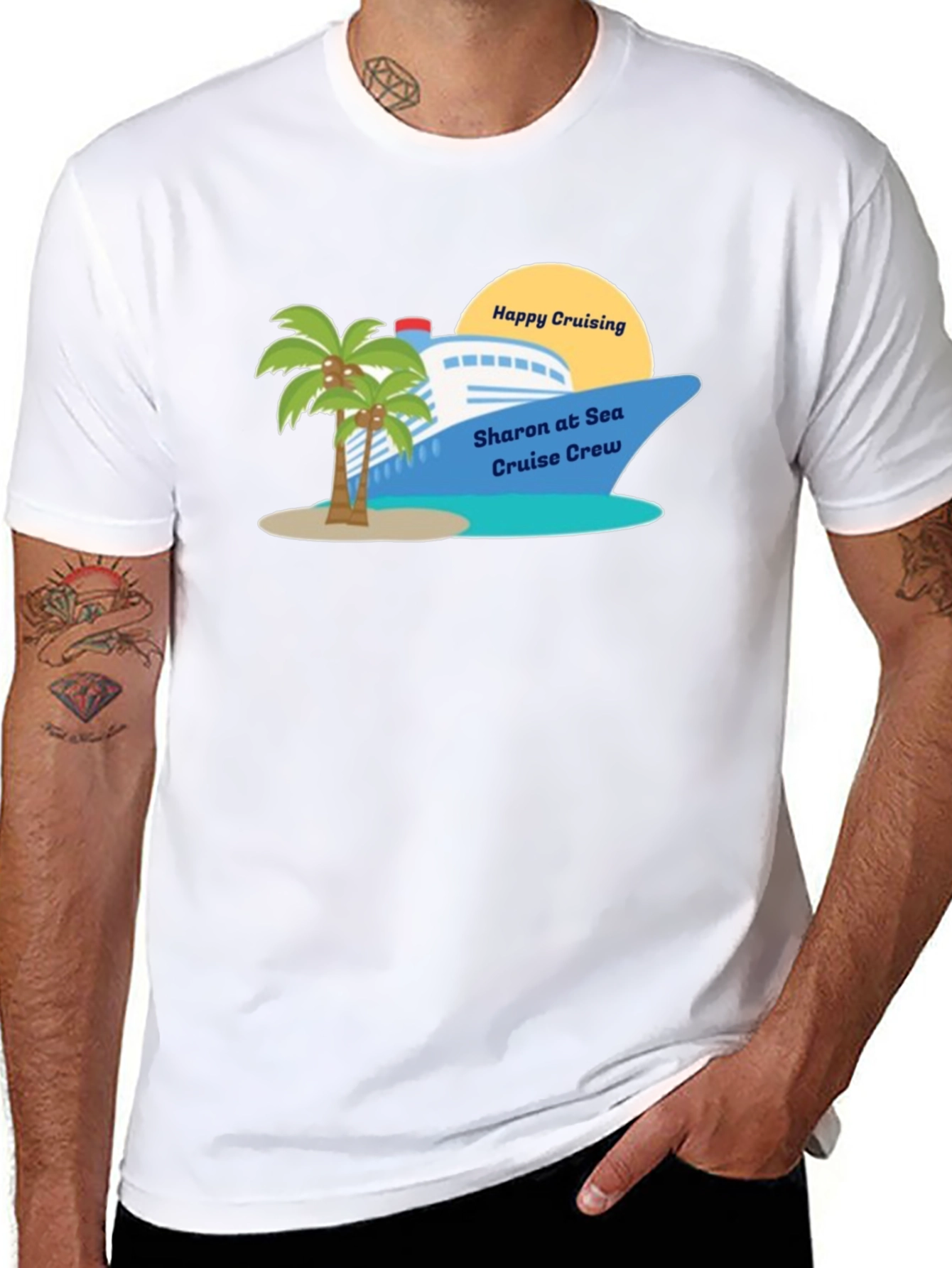 Cruise Crew T-Shirt - Happy Cruising