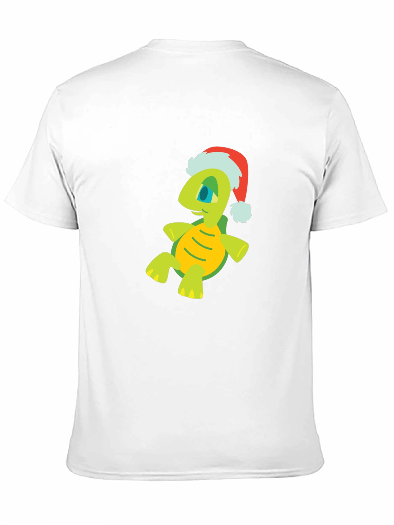 Festive Turtle Graphic Tee - Black