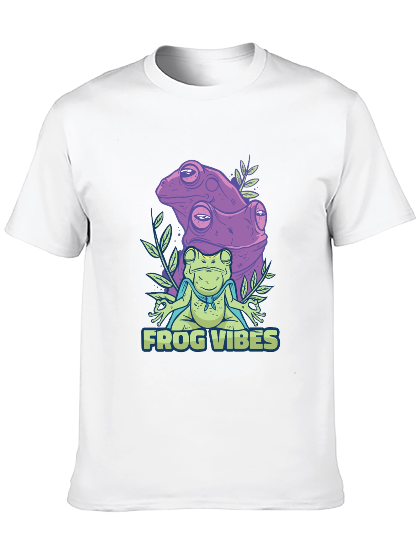 Frog Vibes Graphic Tee - Relaxed Fit