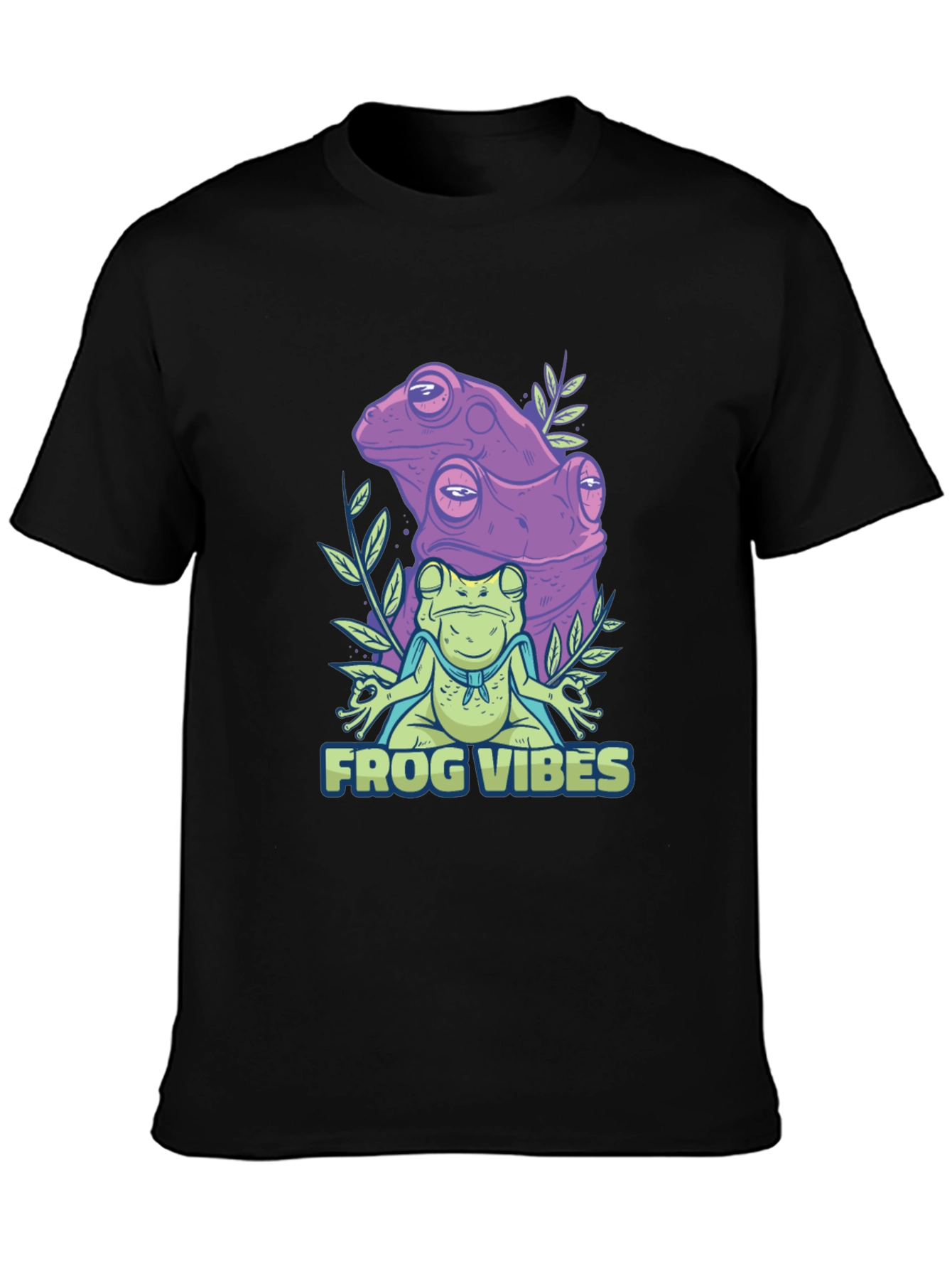 Frog Vibes Graphic Tee - Relaxed Fit