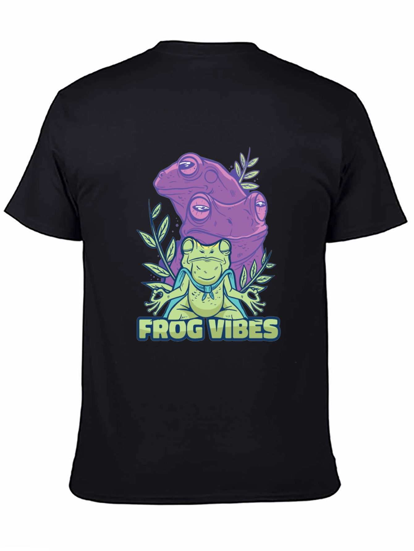 Frog Vibes Graphic Tee - Relaxed Fit