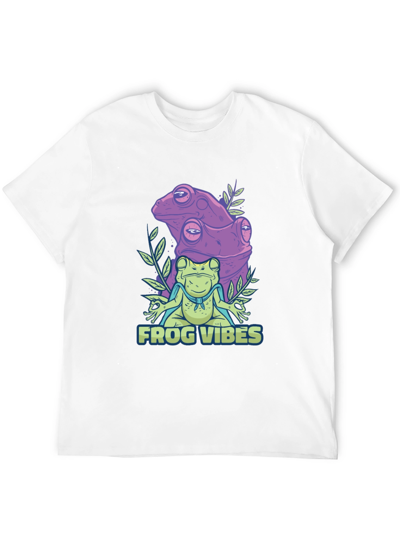 Frog Vibes Graphic Tee - Relaxed Fit