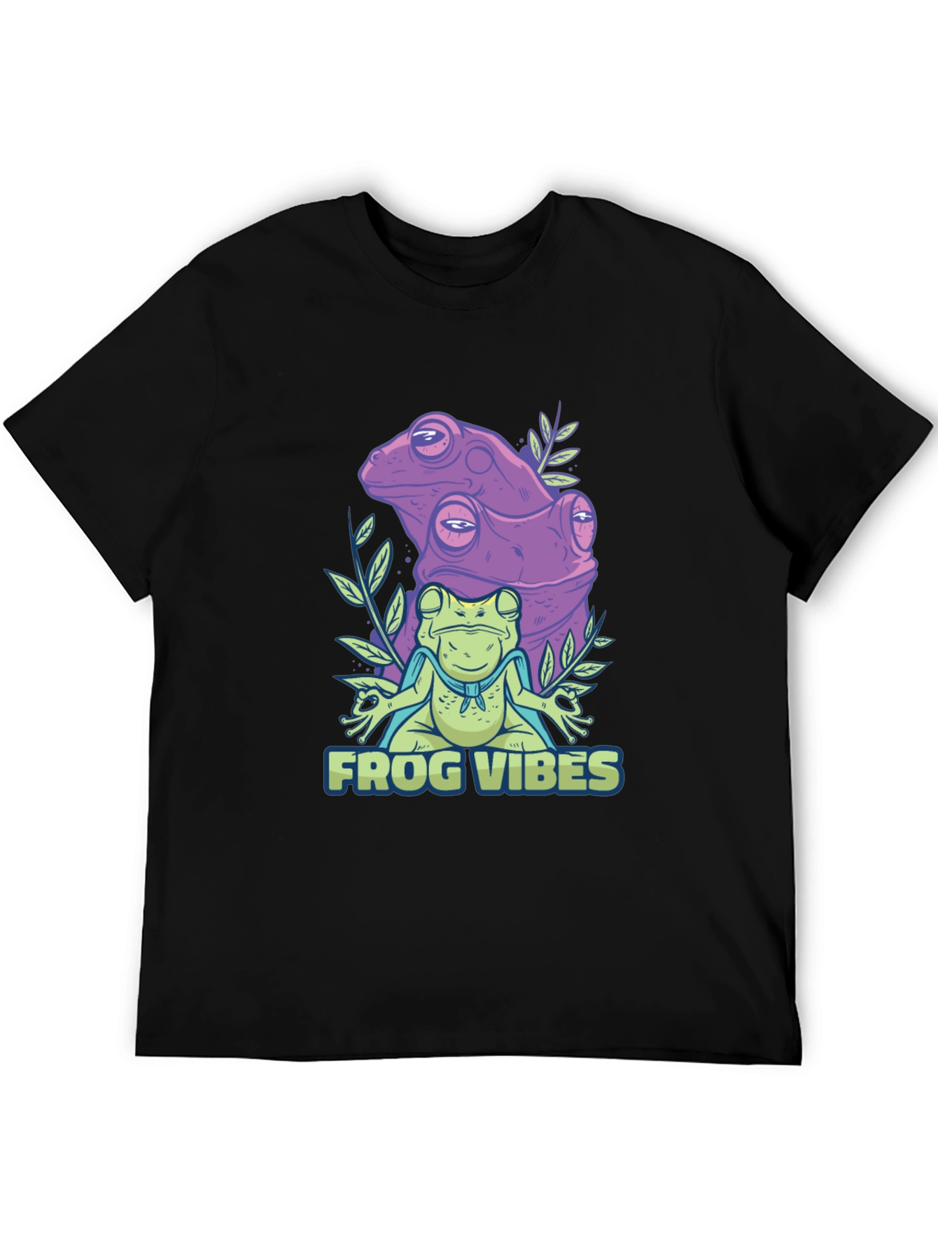 Frog Vibes Graphic Tee - Relaxed Fit