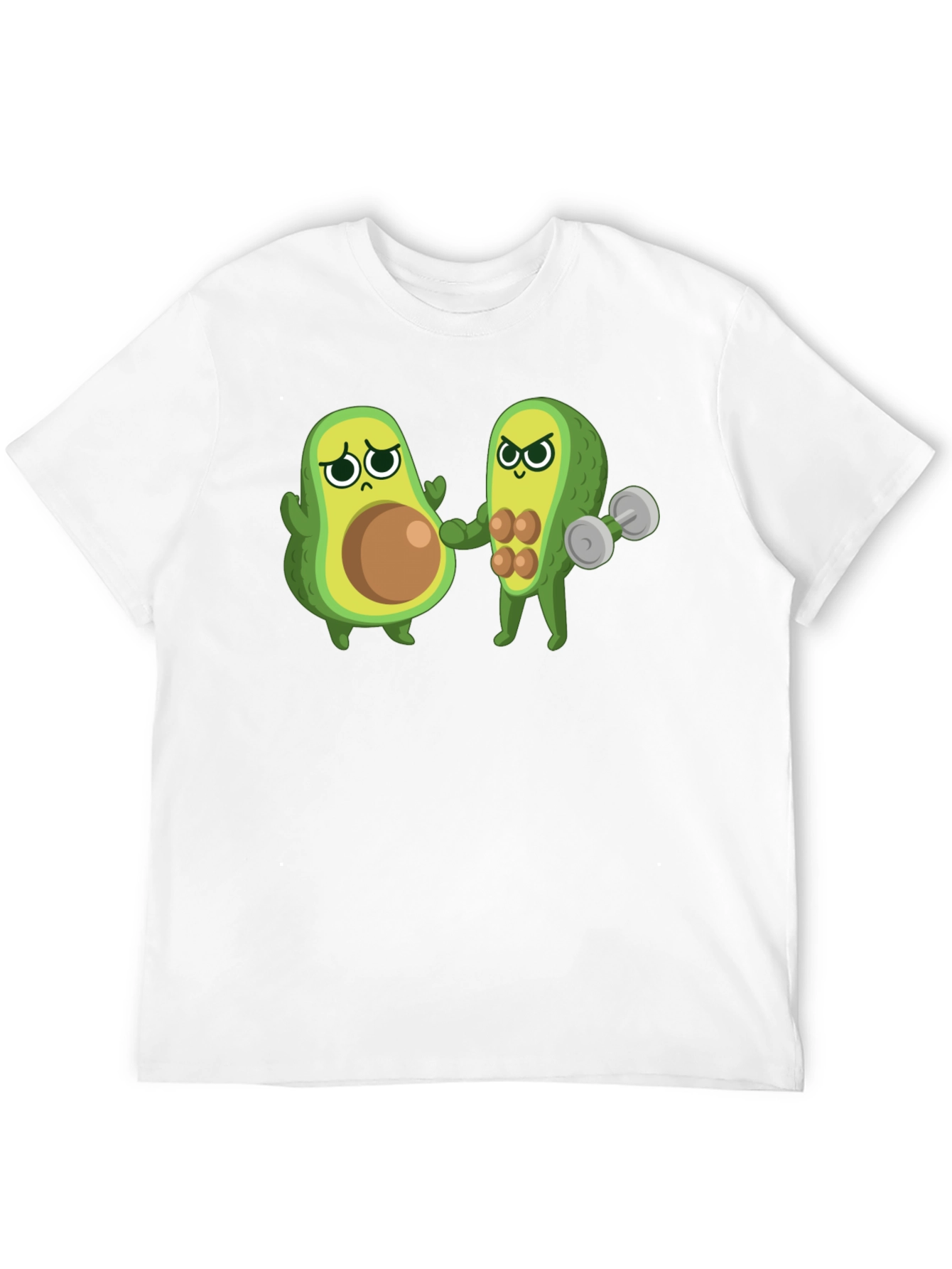 Funny Avocado Gym T-Shirt - Black