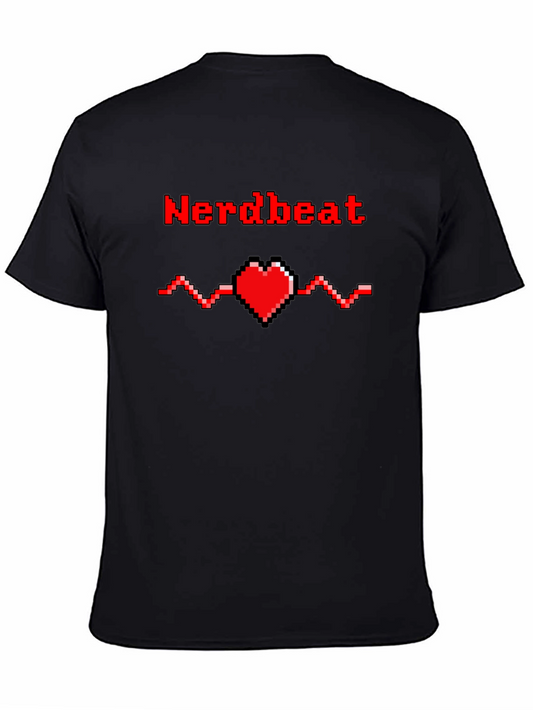 Nerdbeat Pixel Heartbeat T-Shirt - Gamer Style