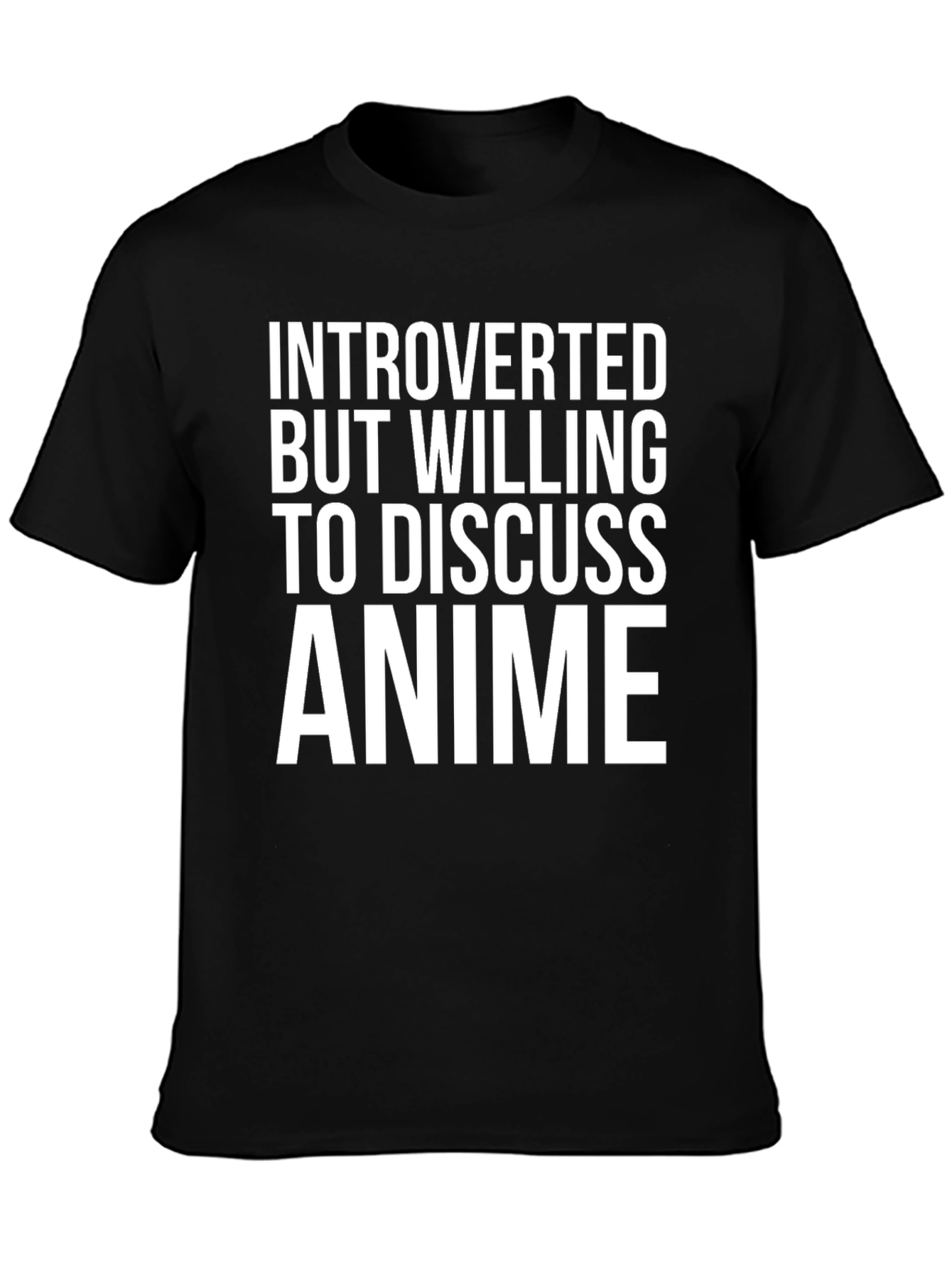 Introverted Anime Lover Graphic T-Shirt
