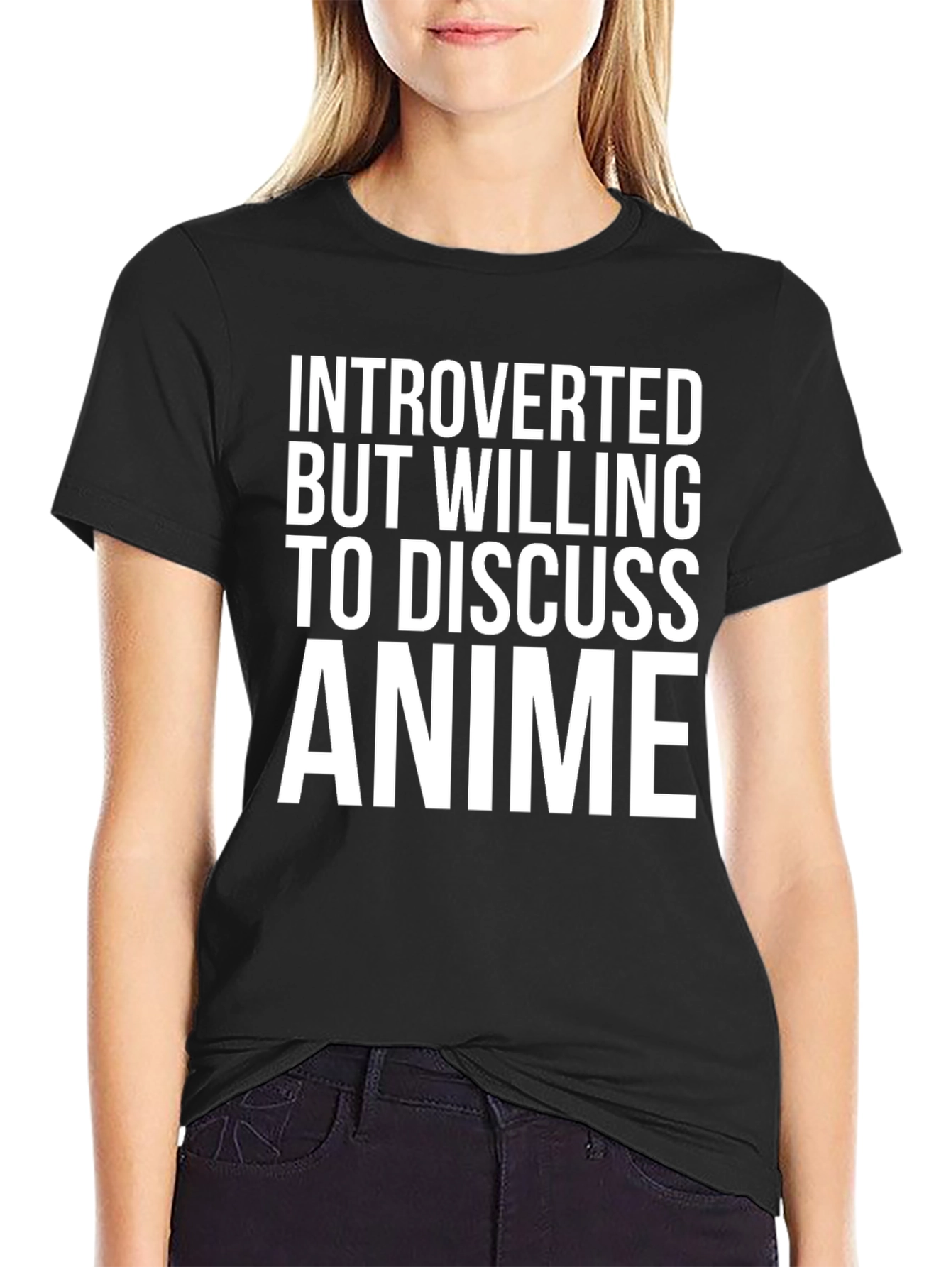 Introverted Anime Lover Graphic T-Shirt