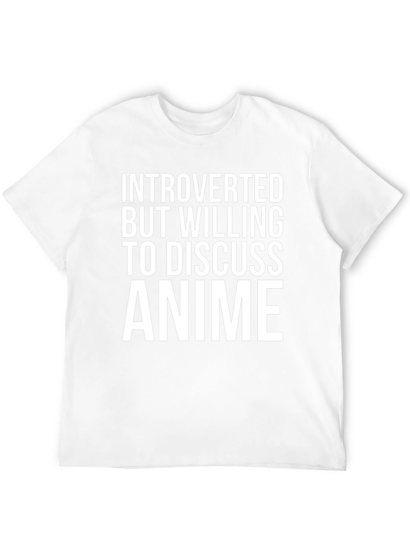 Introverted Anime Lover Graphic T-Shirt