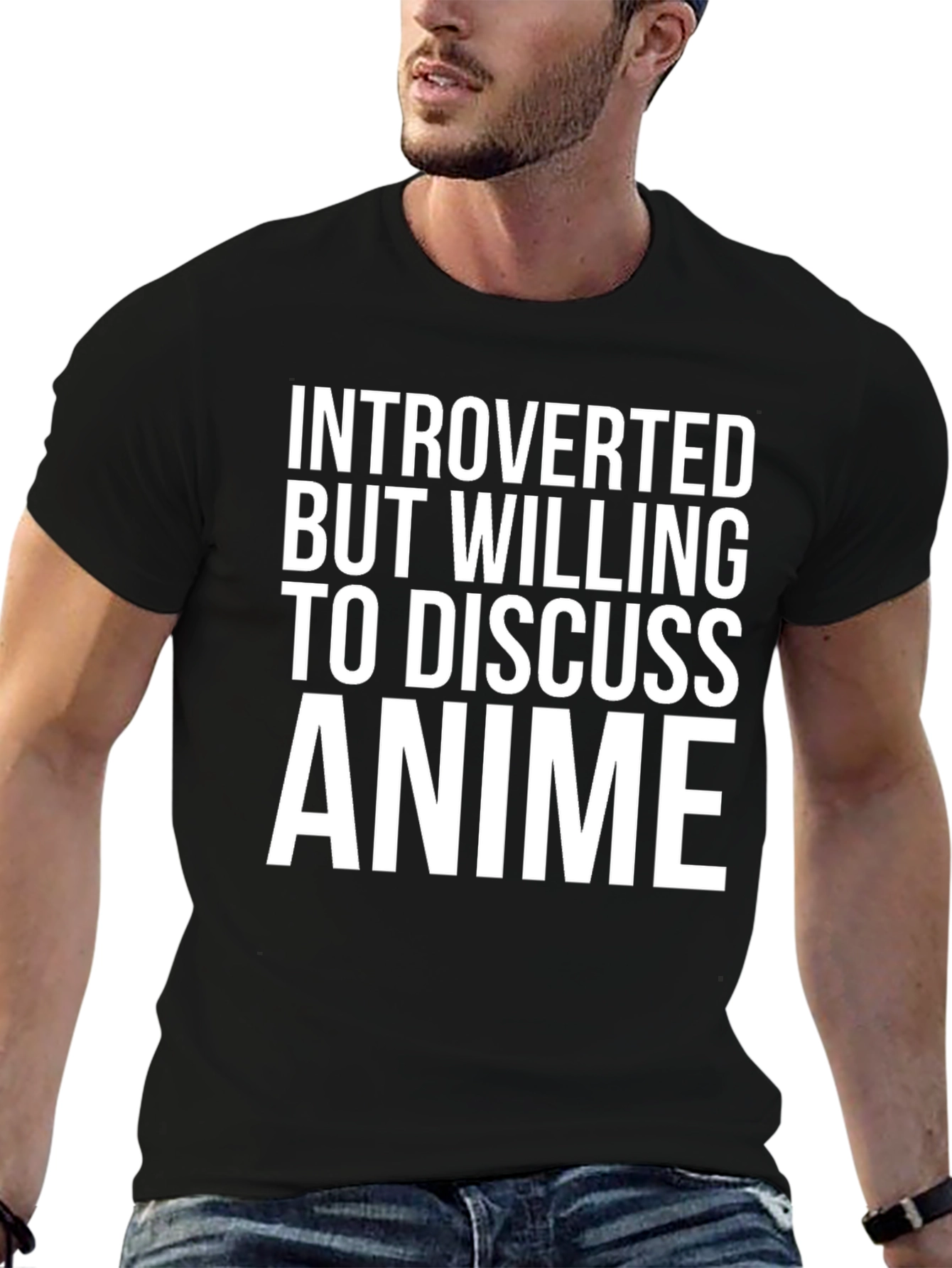 Introverted Anime Lover Graphic T-Shirt