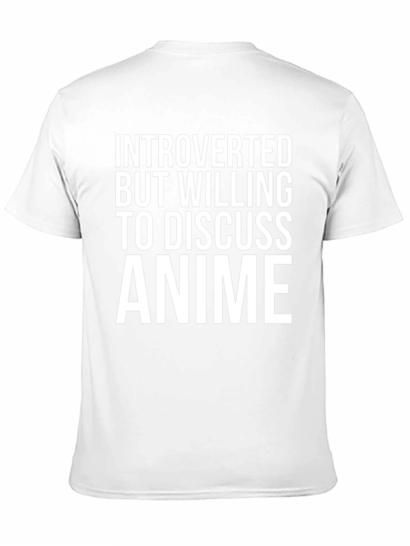 Introverted Anime Lover Graphic T-Shirt