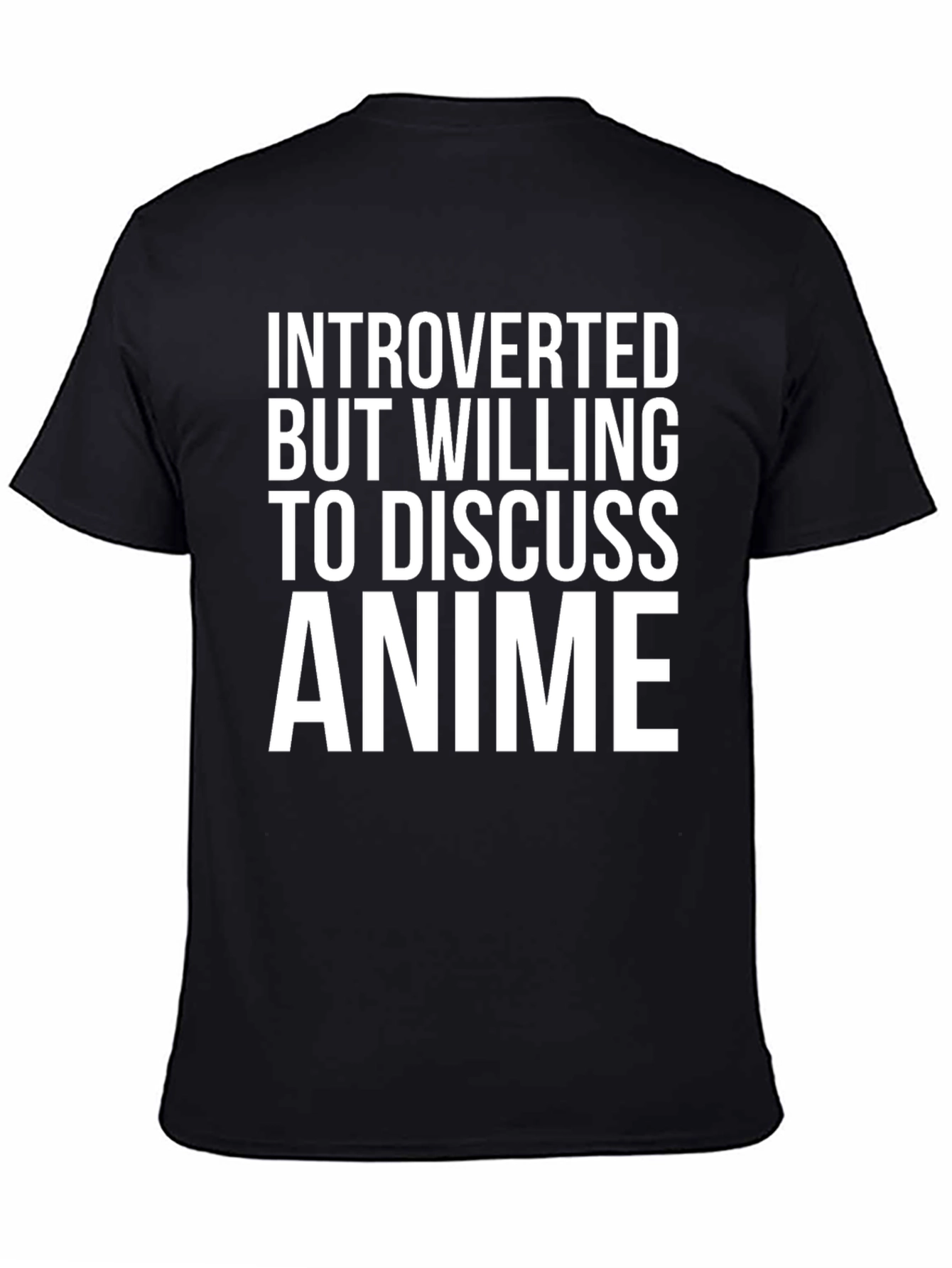 Introverted Anime Lover Graphic T-Shirt