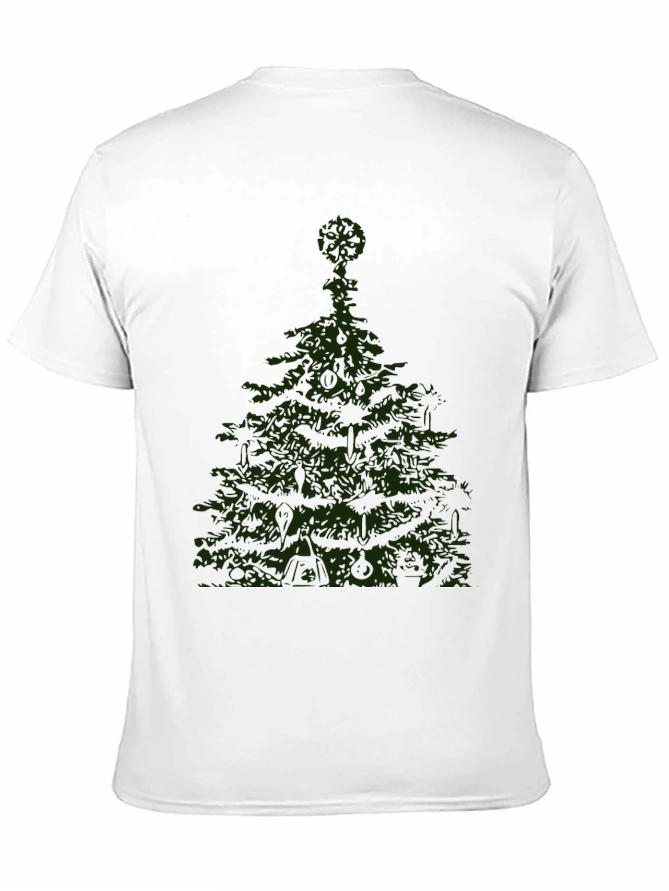 Christmas Tree Graphic Tee - Holiday Style